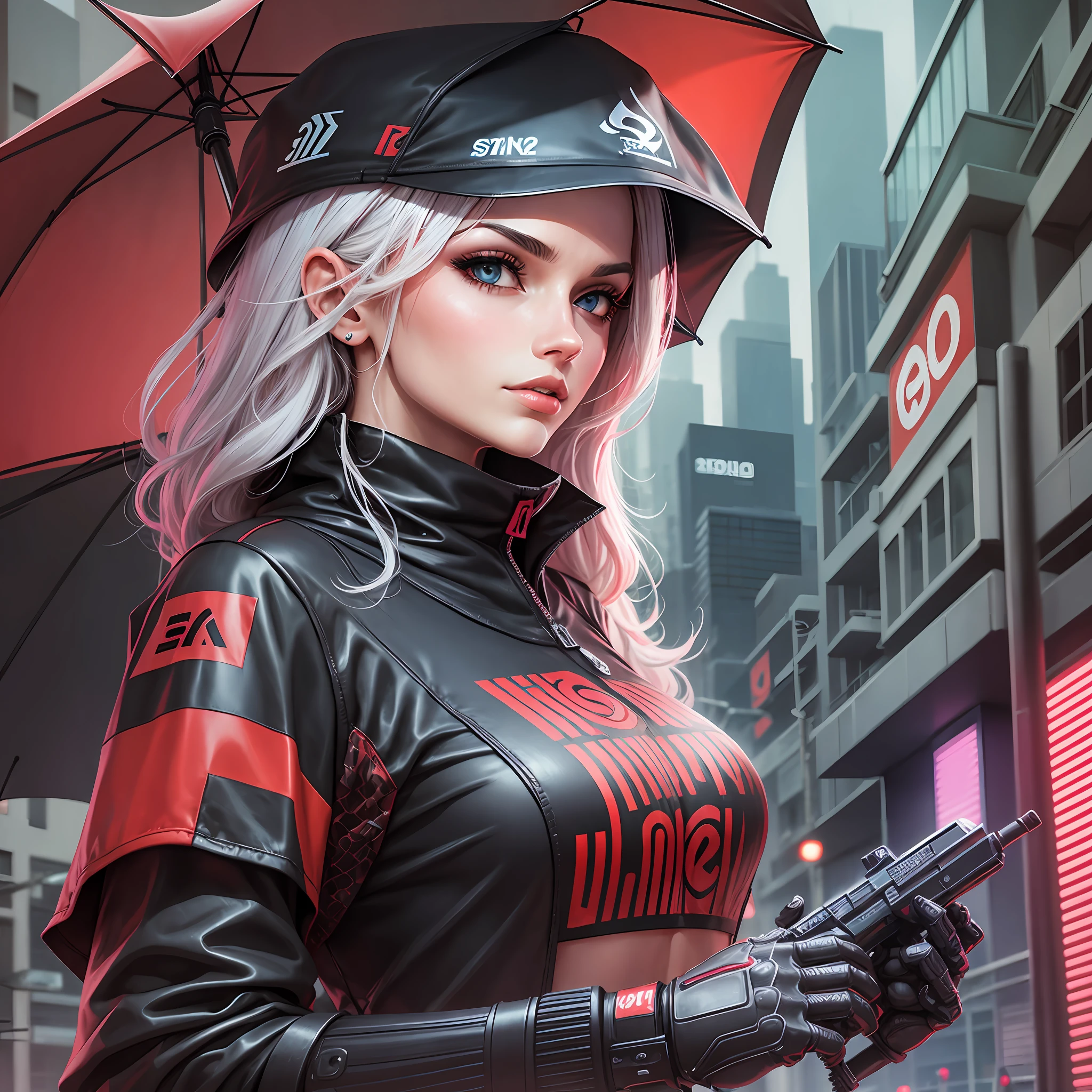 Umbrella of Flamengo cybernetic --auto --s2