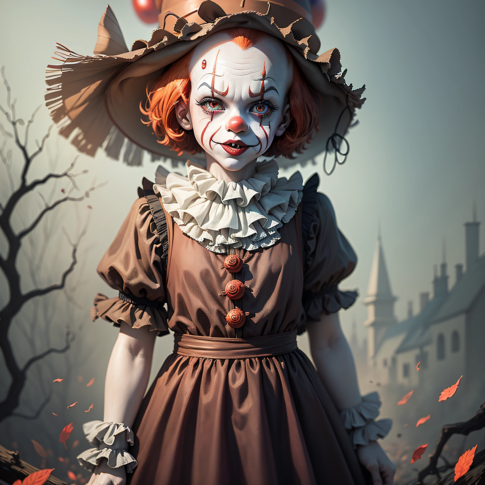 Pennywise is a shape-shifting, shape-shifting, supernatural creature that usually appears in the form of a clown to attract its favorite prey: children.