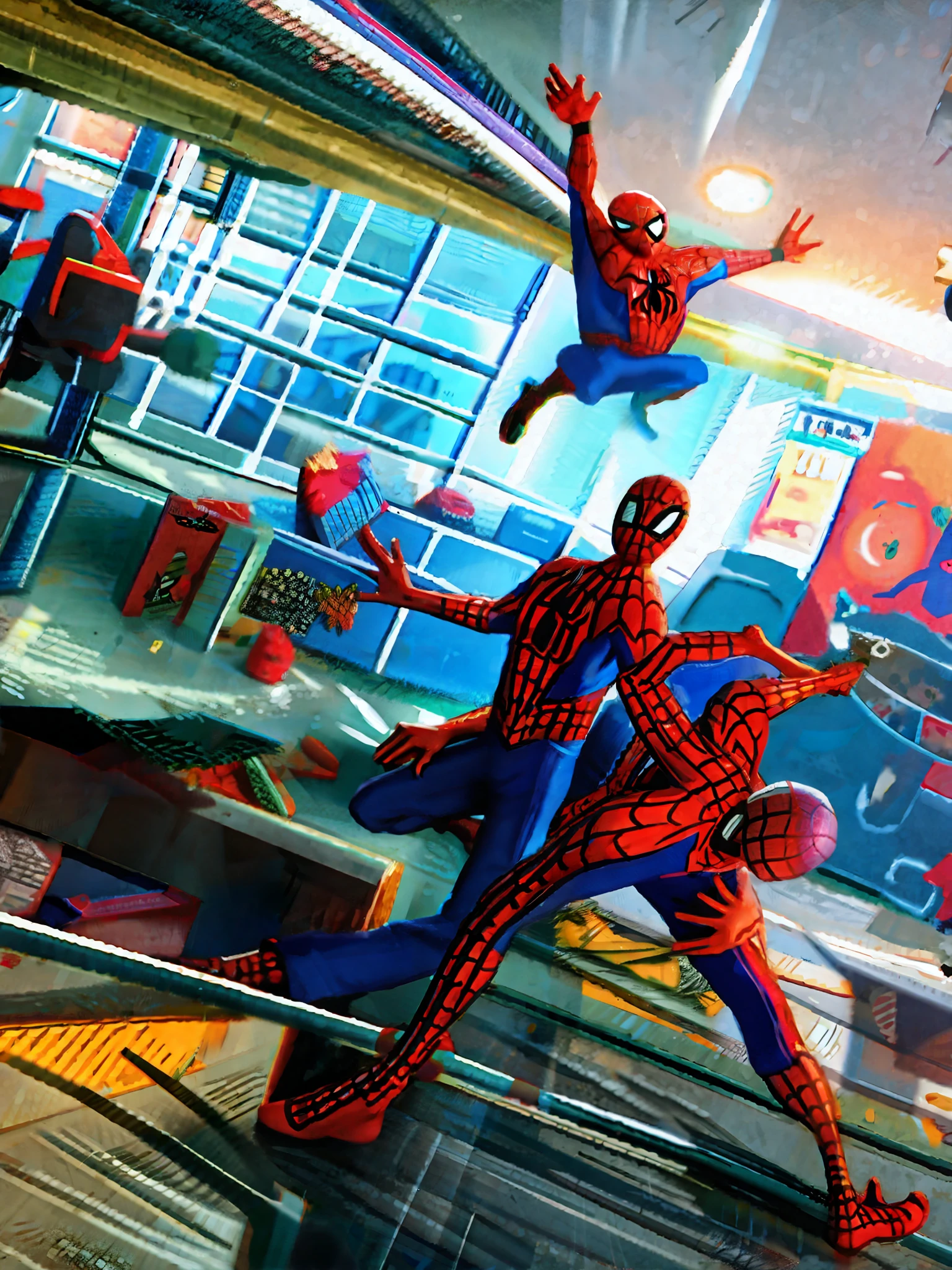 Back, Spider-Man, Spiderweb