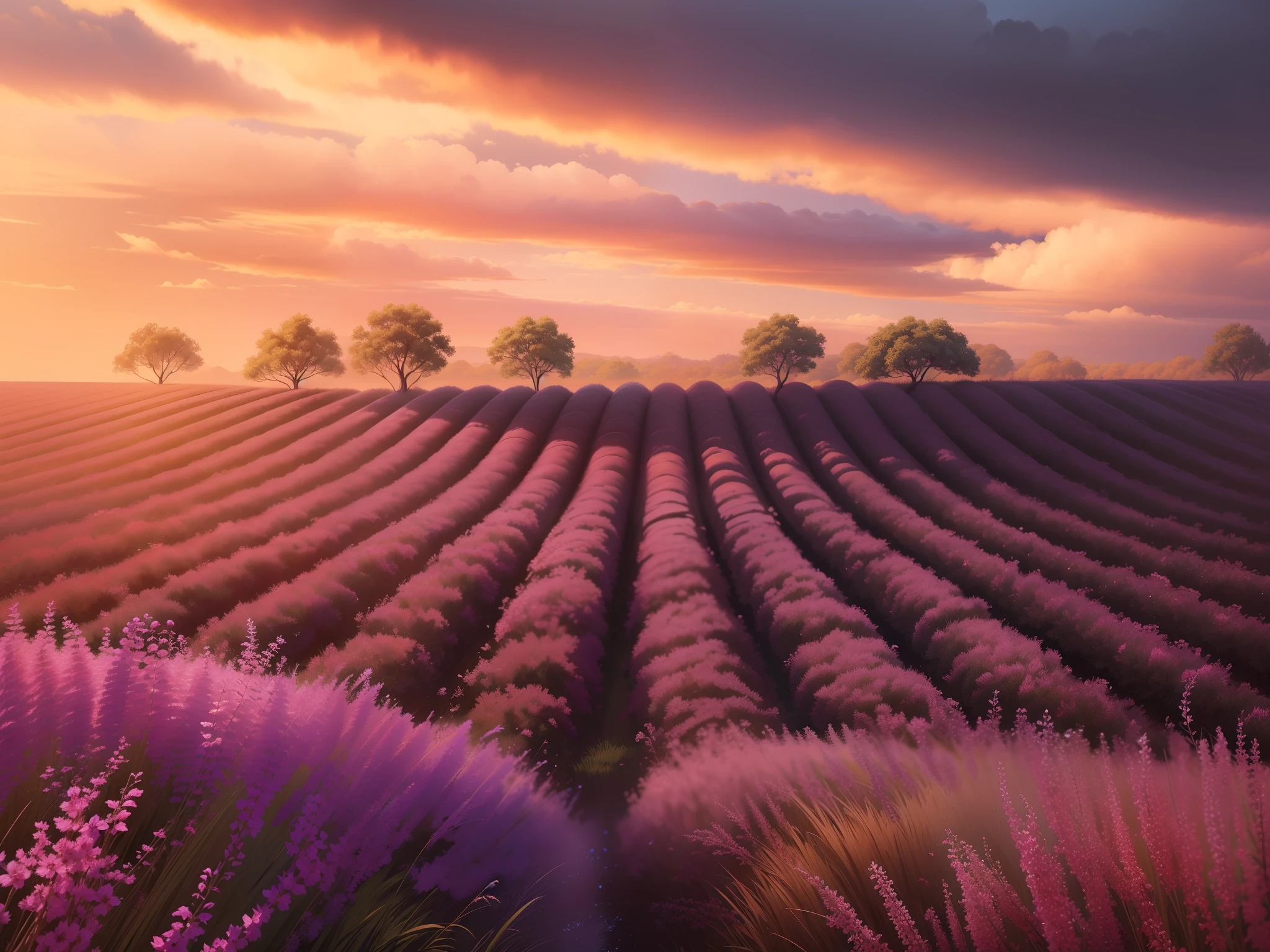 wallpaper background 1920 pixels wide by 1080 pixels high realistic painting --auto --s2