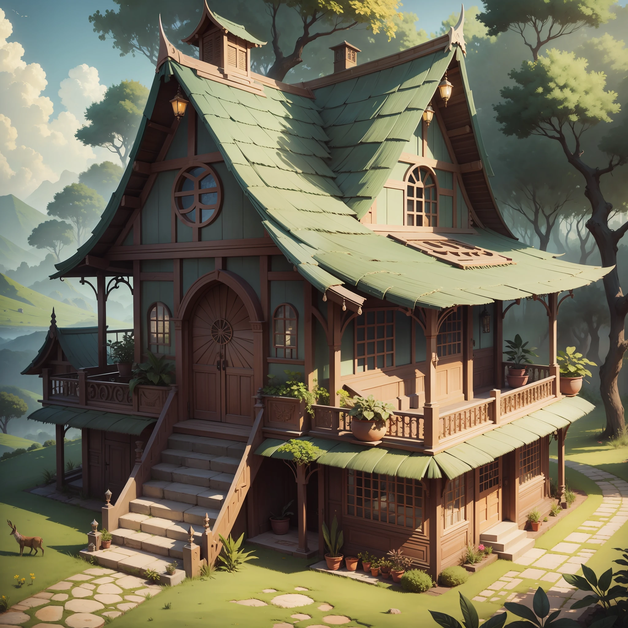 An exotic house --auto --s2
