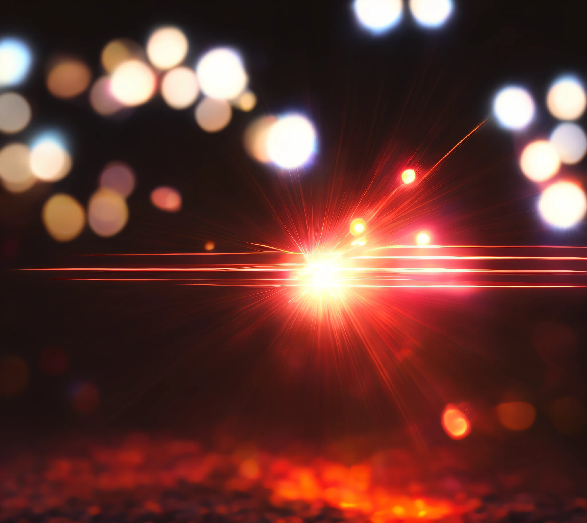 arafed image of a bright light shines brightly on a black background, glowing lens flare, lens flare glow, slight lens flare, subtle lens flare, bright lens flare, lens flare, optical lens flare fx, lens flare lighting, lens flare photo real, lense flare, intense lens flare, anamorphic lens flare, lense flares, neon lens flare