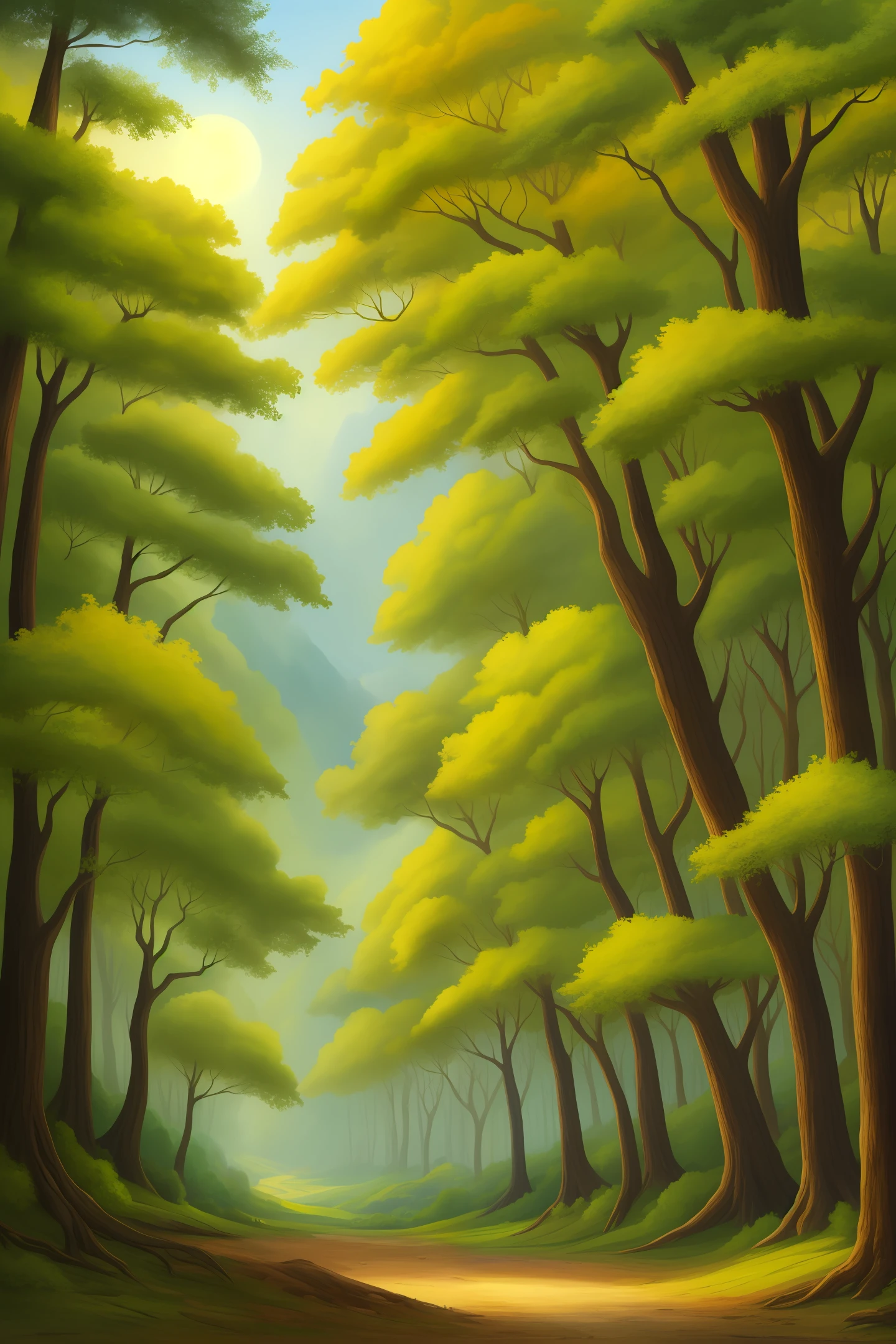 Landscape of a forest