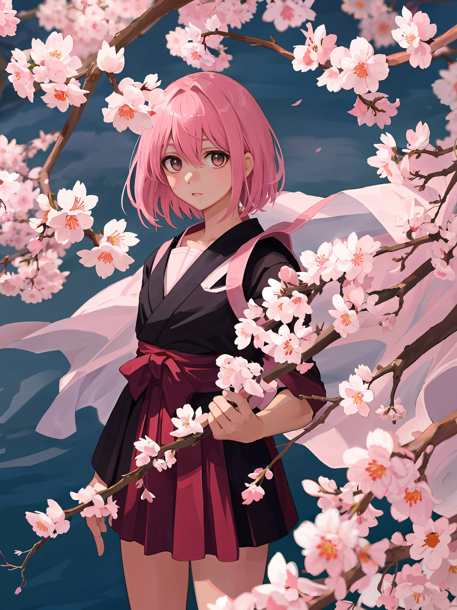 Sakura, Sakura
Why is it so dark?
Pétalas caem por onde você passa
Let me help