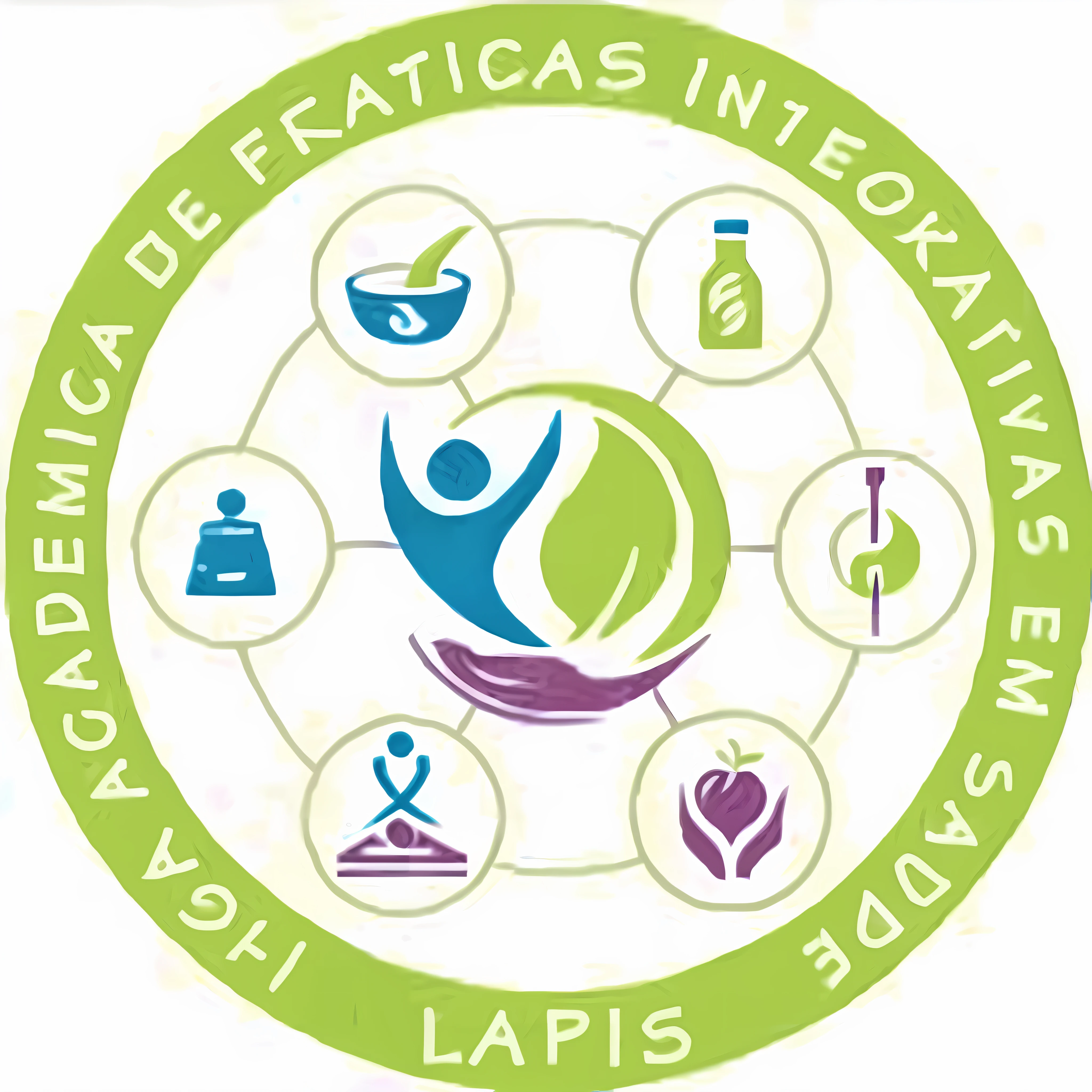 the logo for the health and beauty clinic, logo, logo, logo has”, latina, academia, lerapi, illustrated logo, round logo, larapi, logos, circular logo, image, laica chrose, logo art, lada, logotype, logo”, laputa, brasil, latinas, header with logo, sao paulo, latin, lab --auto --s2