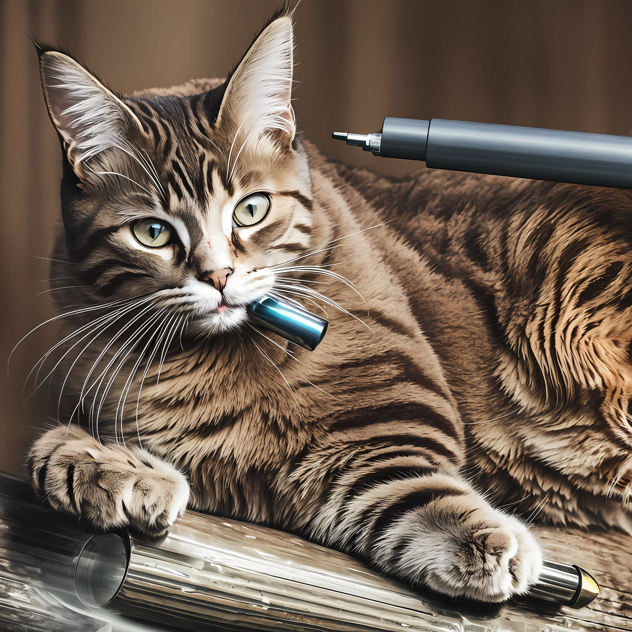 Cat sucking bullet --auto --s2