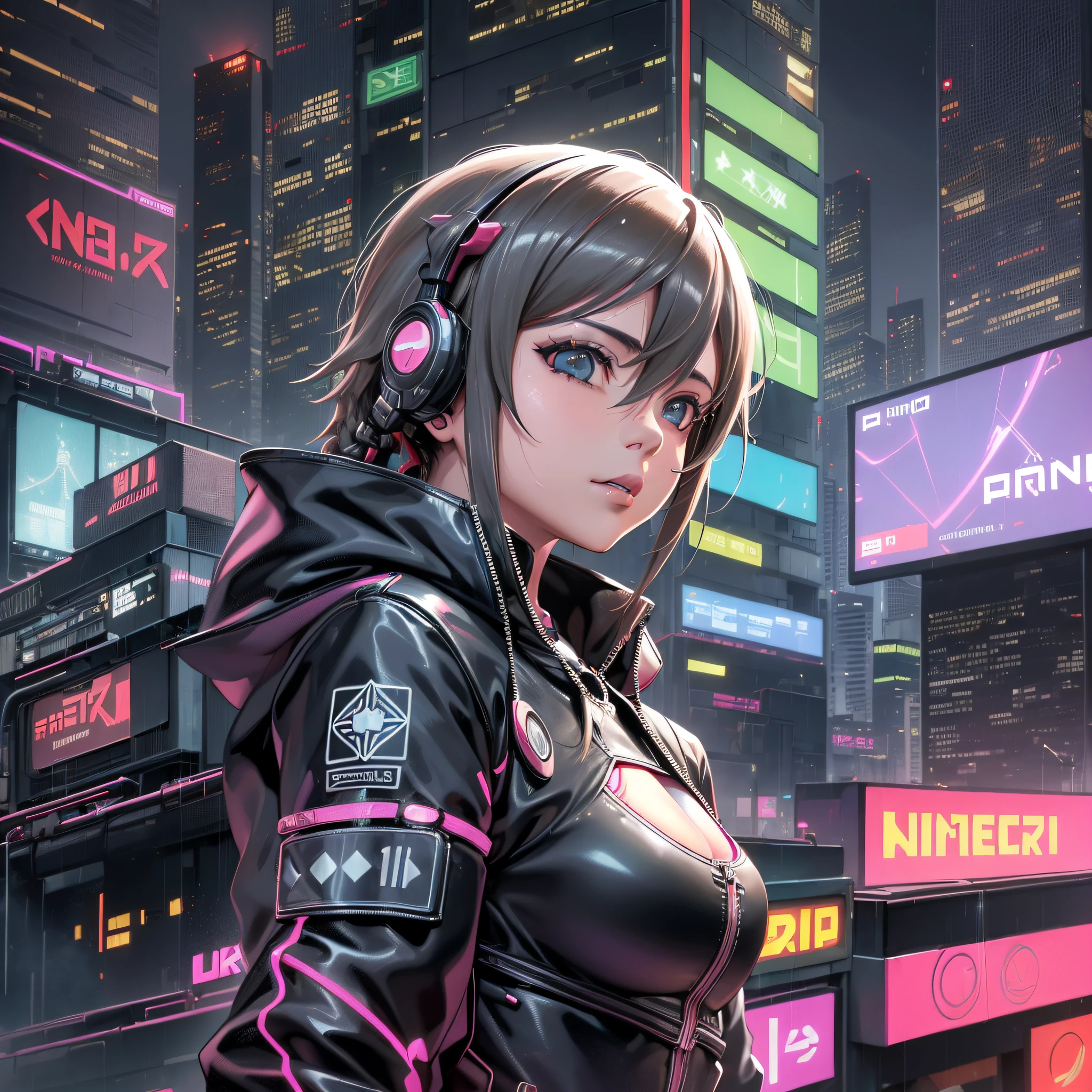 ((Sao Paulo:1.2, cyberpunk style:1.3), best quality, ultra-detailed, CG 8k wallpaper), neon lighting, (futuristic architecture, heavy rain), (character in tech suit:1.3, cyber:0.8)