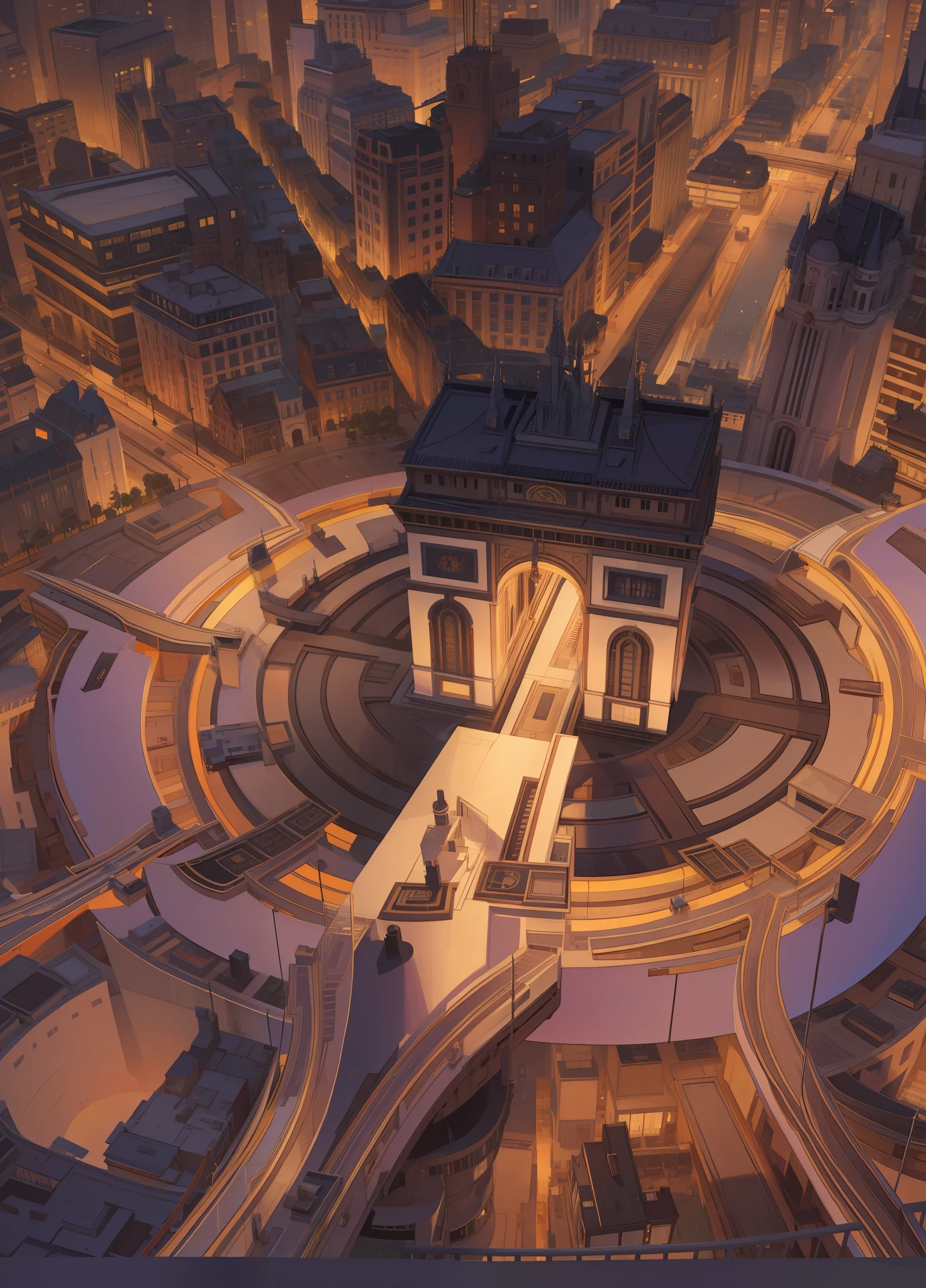 The city, the base, high detail, perfection, high quality