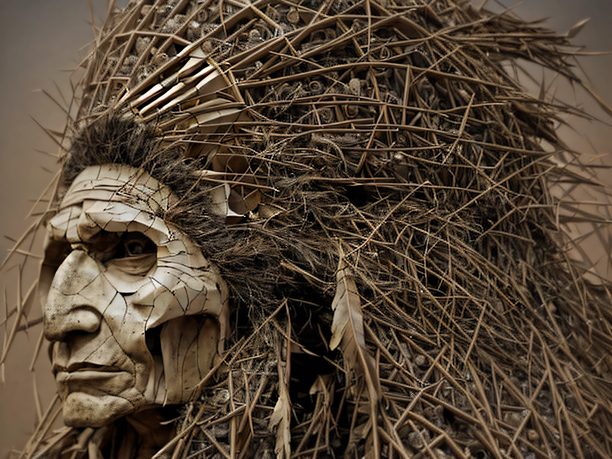 a North American Indian head