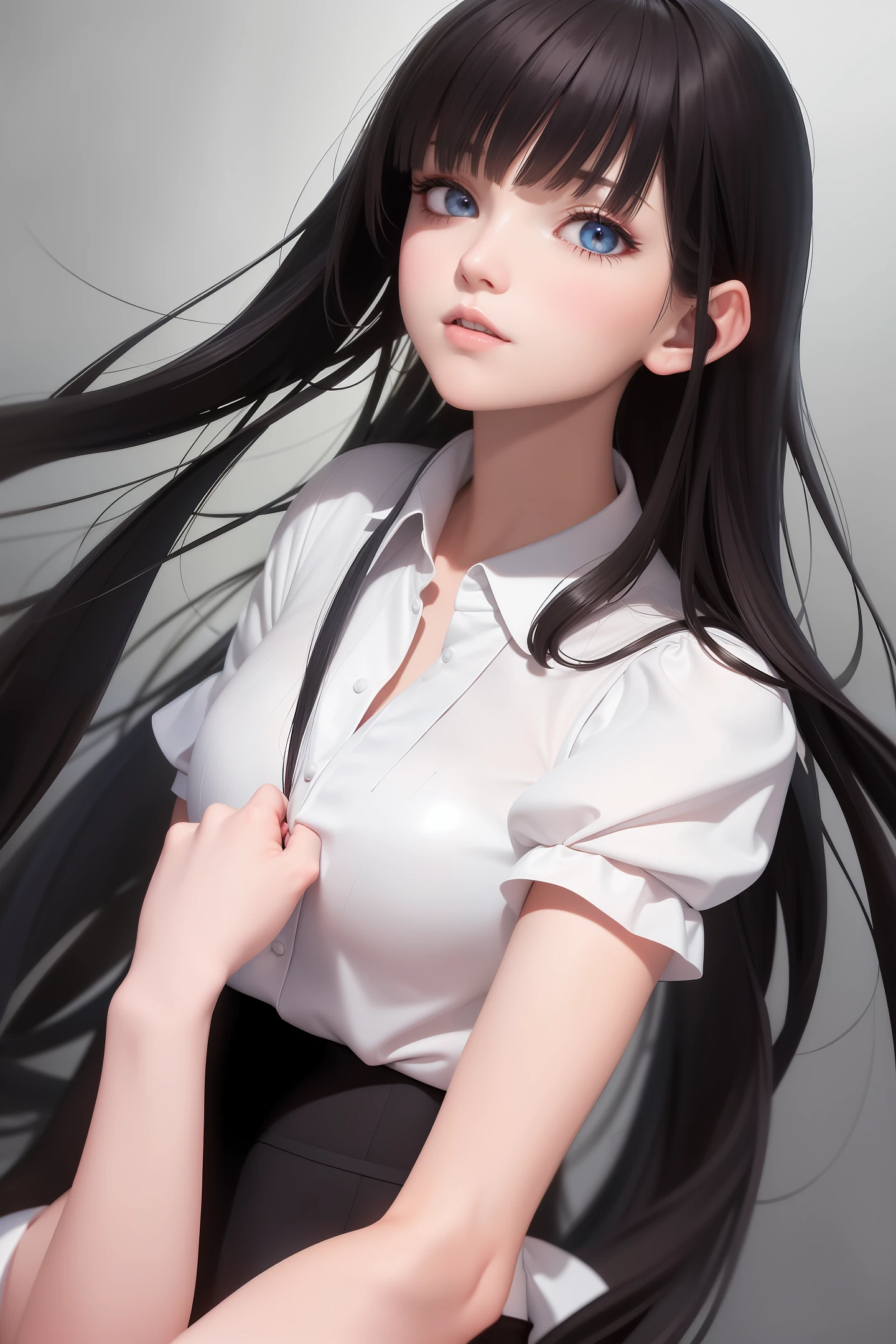 A tall, tall, tall, tall female character with long hair and waist. Her hair is black, usually coiled into a high ponytail and fixed to the top of her head, with two strands of hair hanging down the sides of her cheeks. Her eyes have a deep feeling, a pair of big dark blue eyes make people look very energetic and radiant. The face is beautiful, the facial features are full, and the contours are distinct, exuding the soft beauty that women should have.

Usually wearing a tight black boxing suit, he looks very strong and skillful. The various decorations on the boxing suit show her sensuality and fashion sense. Her gloves are longer than regular boxing gloves and she usually wears them to protect her wrists and forearms. In addition to boxing suits, there are many different styles of clothing, including her popular red dress, or sweaters suitable for icy and snowy scenes.

In short, a very beautiful, full of personality and charm of a female character