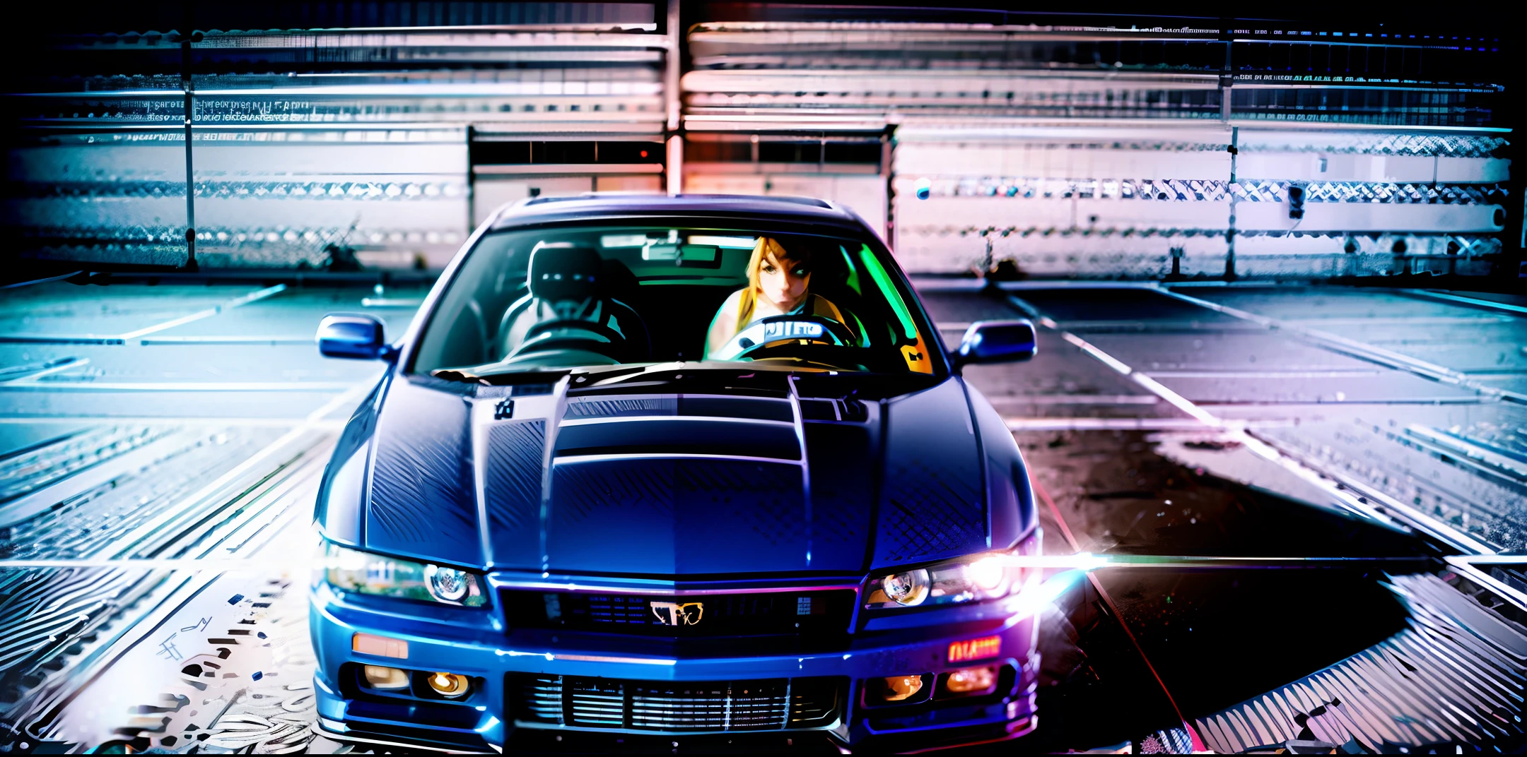 Quander lamborghini blue