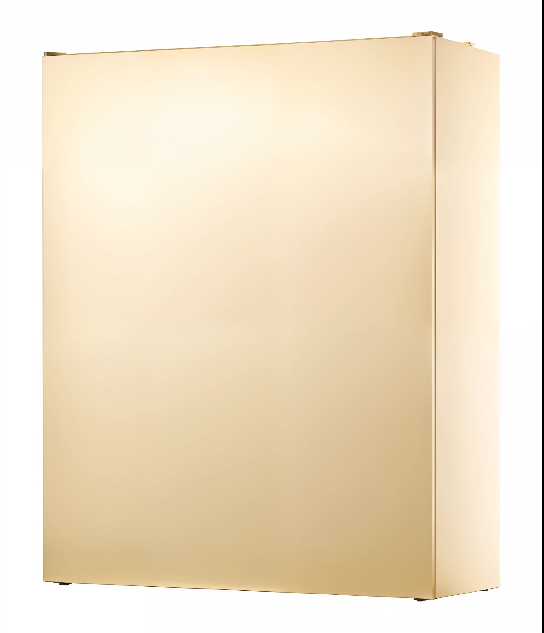 there is a white refrigerator with a door open on a black background, item, gold, rectangular, beige, cad, [ digital art, original, a large, background(solid), king, brass, large vertical blank spaces, [ moist, heavy, 2000, 2 0 0 0, mega, cream paper, golden, [epic, 1970