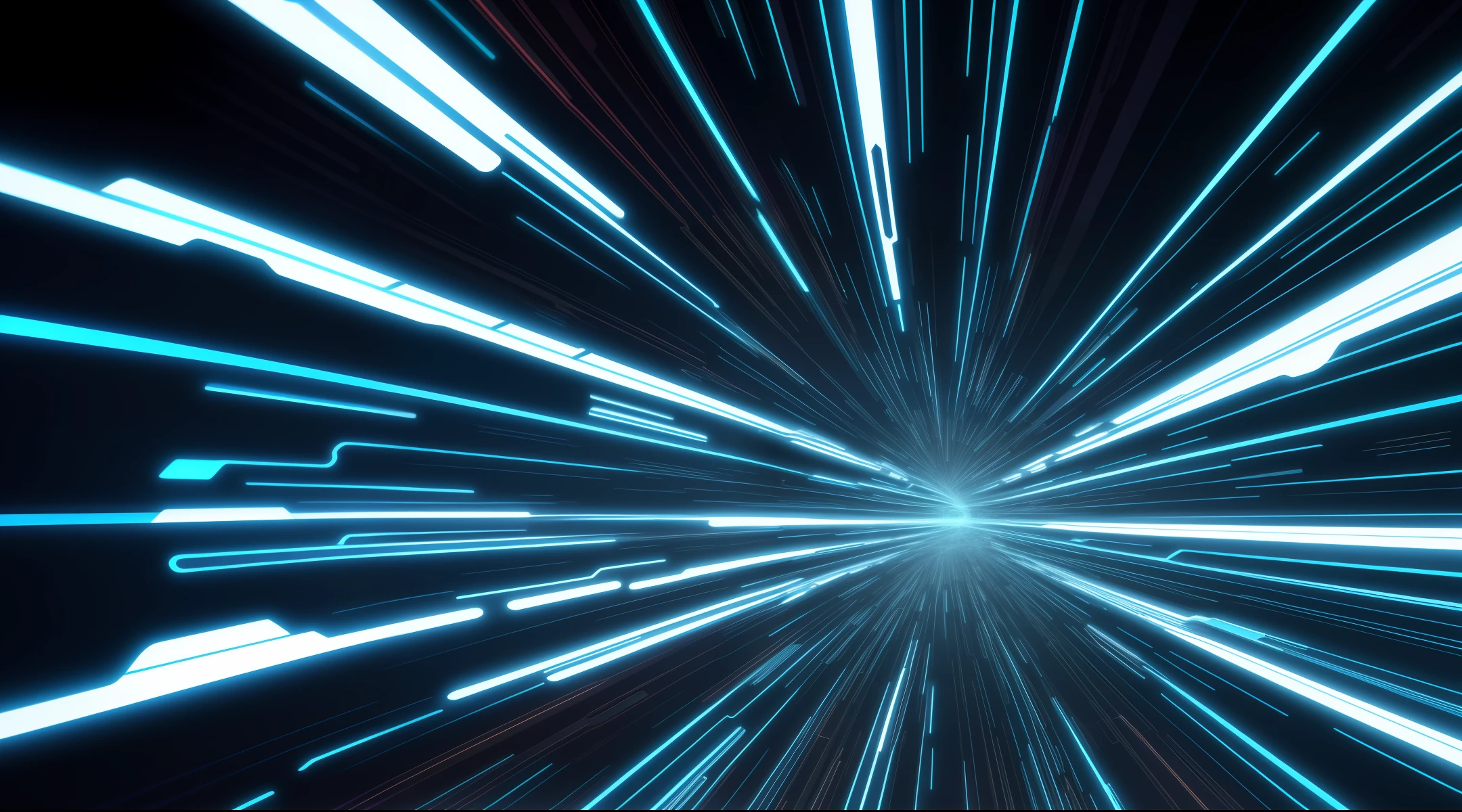 Image of a futuristic background with lines of code running in the background