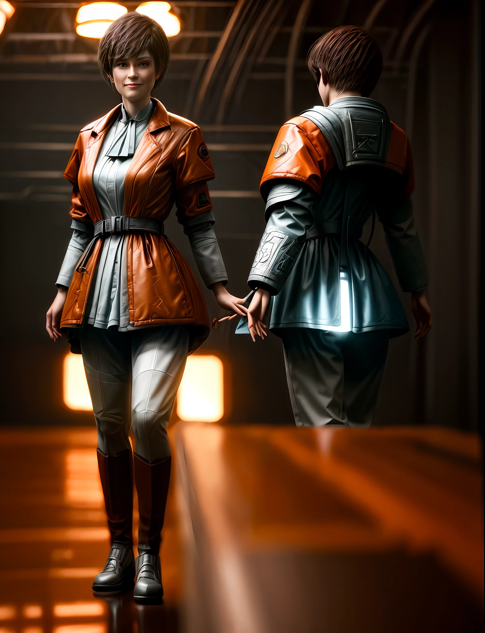 1girl, brown hair, dark brown eyes, cartoon woman, very stylized character design, stylized character in an orange jacket in the rain, girl in raincoat, soft portrait shot 8 k, portrait shot 8 k, color photograph portrait 4k, photography portrait 4 k, cinematic portrait, portrait photography 4 k, close up portrait photo, raining portrait, close - up portrait shot, close up portrait shot, 8k artistic portrait photography, atmospheric portrait , 2d illustration, 2 d illustration, 3 d render stylized, stylized character design, 2d low polygon art, low poly character, hero 2 d fanart artsation, stylized game art , colorful, autumn, cumulonimbus clouds, lighting, , (depth of field:1.4), faded, (neutral colors:1.2), (hdr:1.4), (muted colors:1.2), hyperdetailed, (artstation:1.4), cinematic, warm lights, dramatic light, (intricate details:1.1), complex background, (rutkowski:0.66), (teal and orange:0.4)
