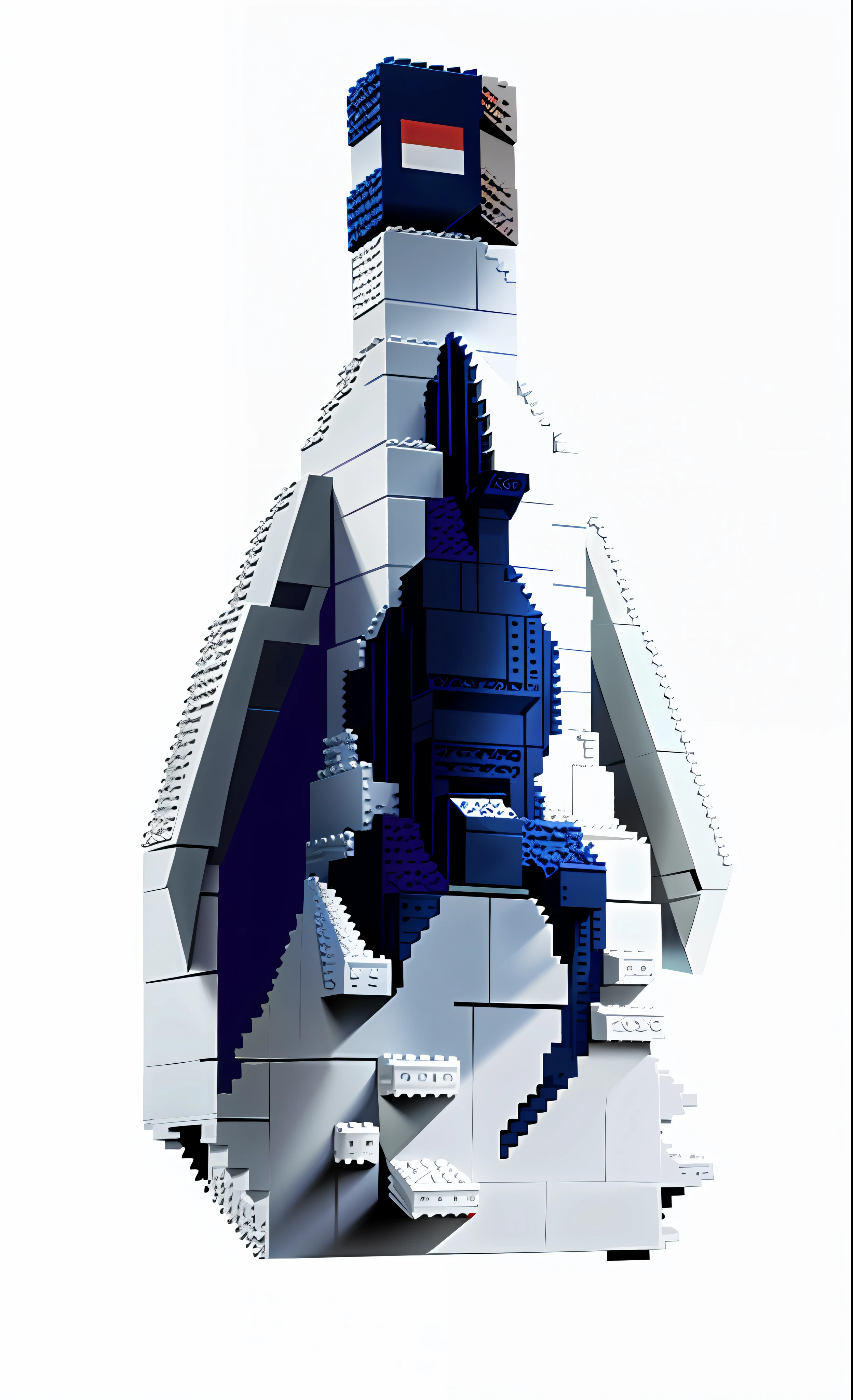Lego brick style