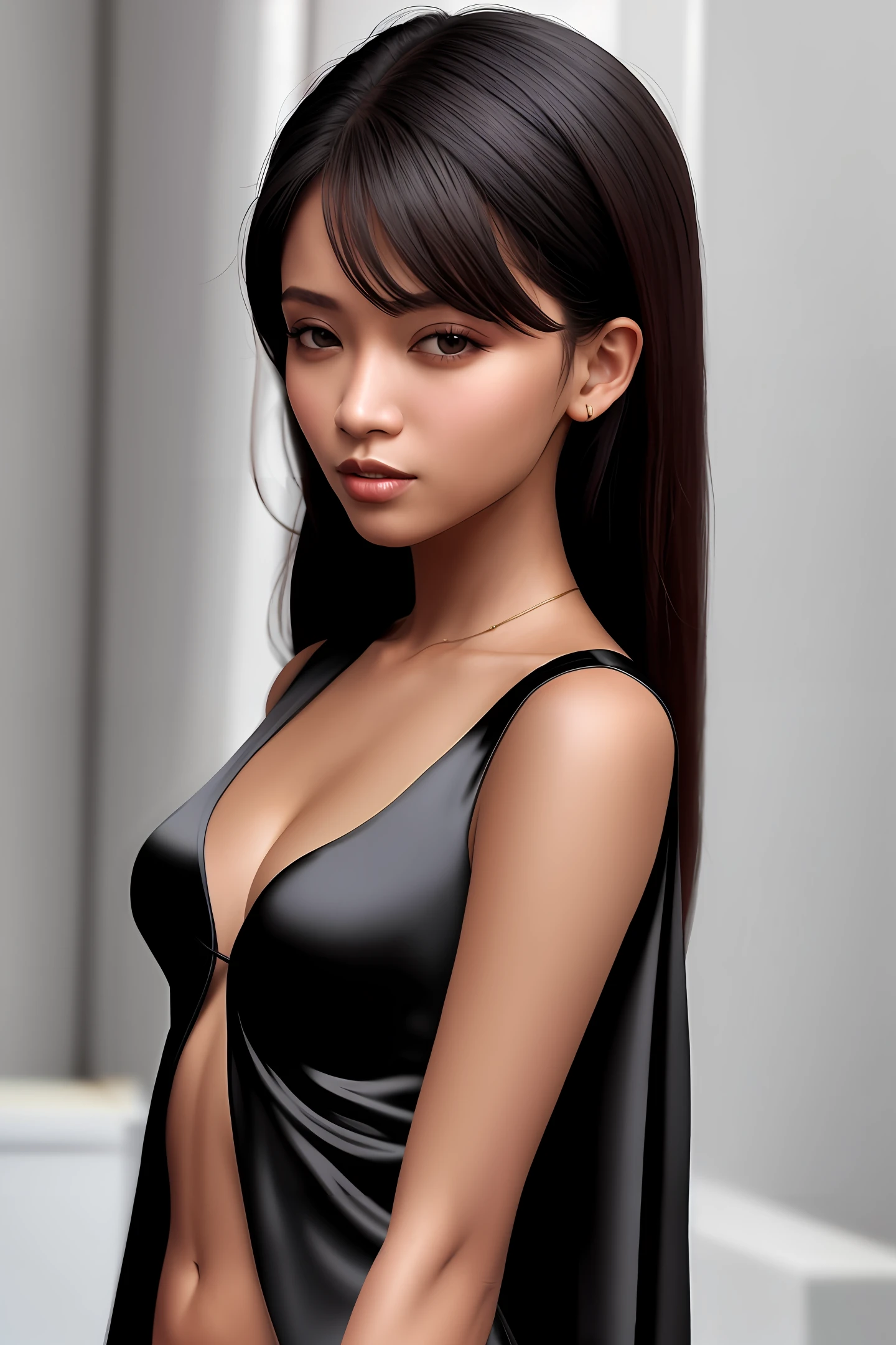 black silk beauty