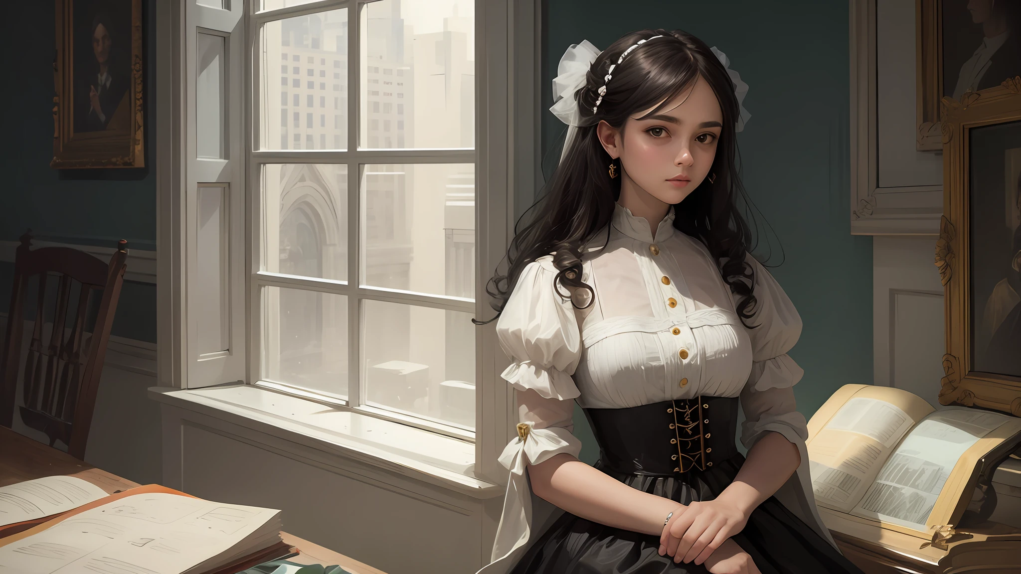 Masterpiece, top quality, 1 girl