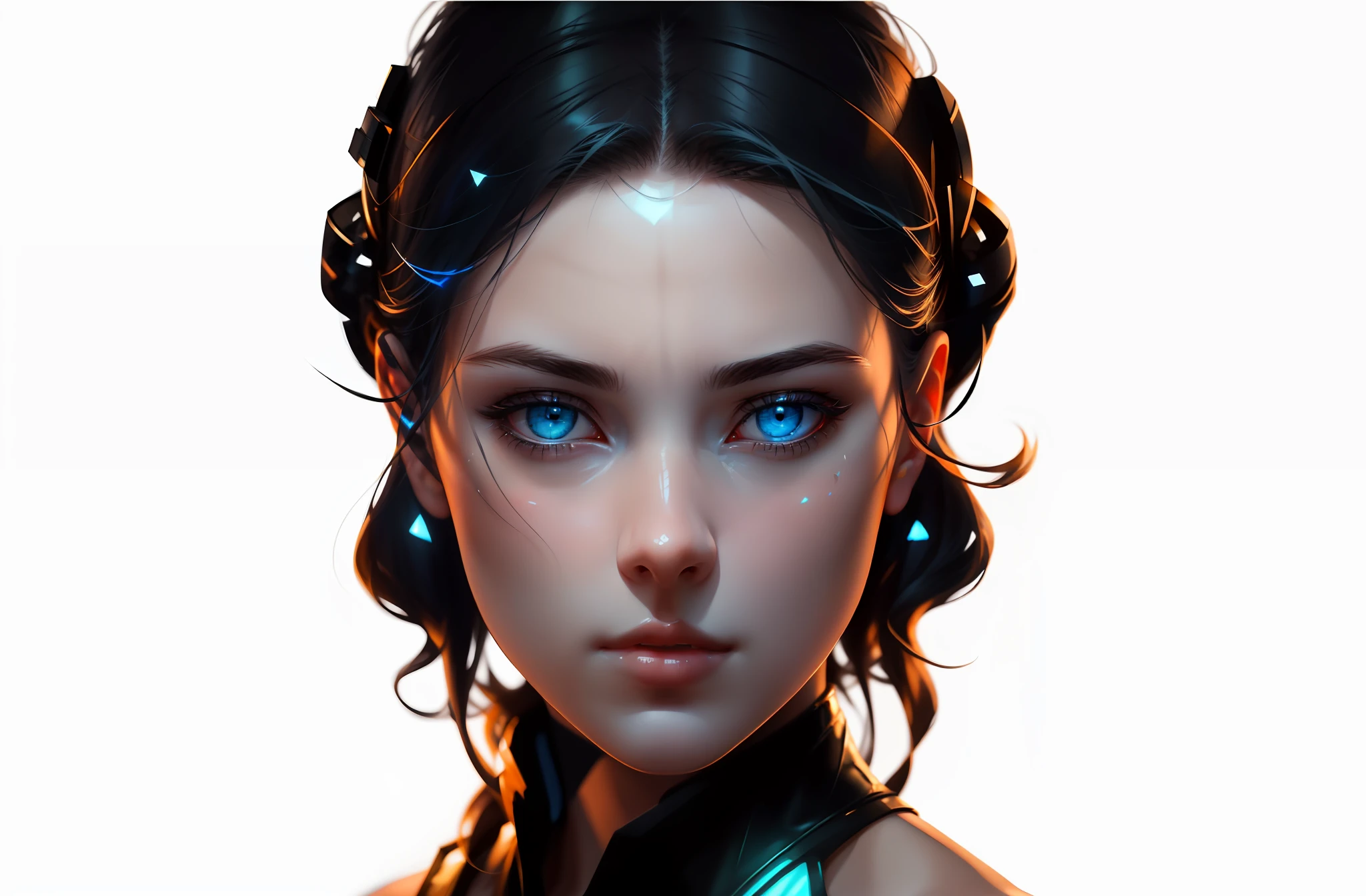 moody lighting, tranquil, calm, glow,masterpiece, best quality,1girl,
(JinxLol:1.2), (ultra photorealistic:1.3), (masterpiece:1.4), best quality, ((realistic)), high quality, ultra detailed, ((Real picture)), ((realistic skin)), ((realistic face)),(illustration:1.05), (beautiful:1.05), (beautiful detailed eyes:1.05), (cinematic light:1.1), light blue highlights, full body