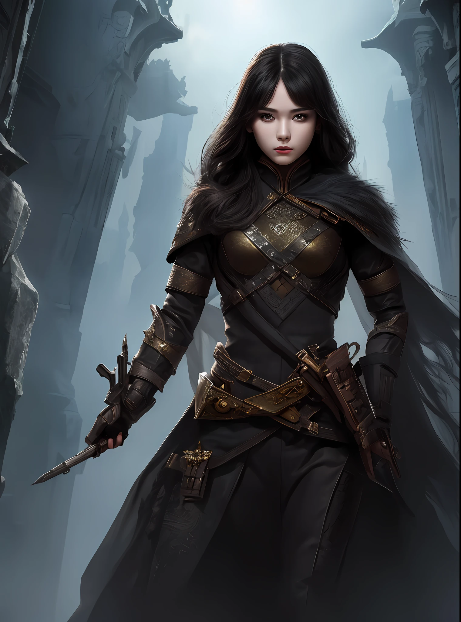1girl,solo,masterpiece, best quality,fantasy,dark,shadow,
face is important,boy is important,eyes are important,ray tracing,The character is the main body of the work,(upper body)