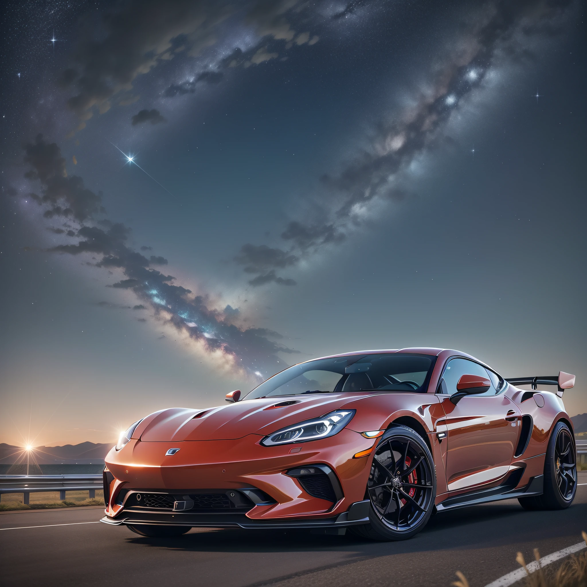 The stars in the night accompanied the sports car galloping 🌟🚗
Beautiful night view, sports cars dancing with stars ✨🚘
Walk with the stars and drive a sports car on the 🌟🏎️ road
As night falls, the stars accompany the sports cars along the ✨🚗 road
Enjoy the night exclusively, and the sports car is racing 🌟🏎️ under the stars