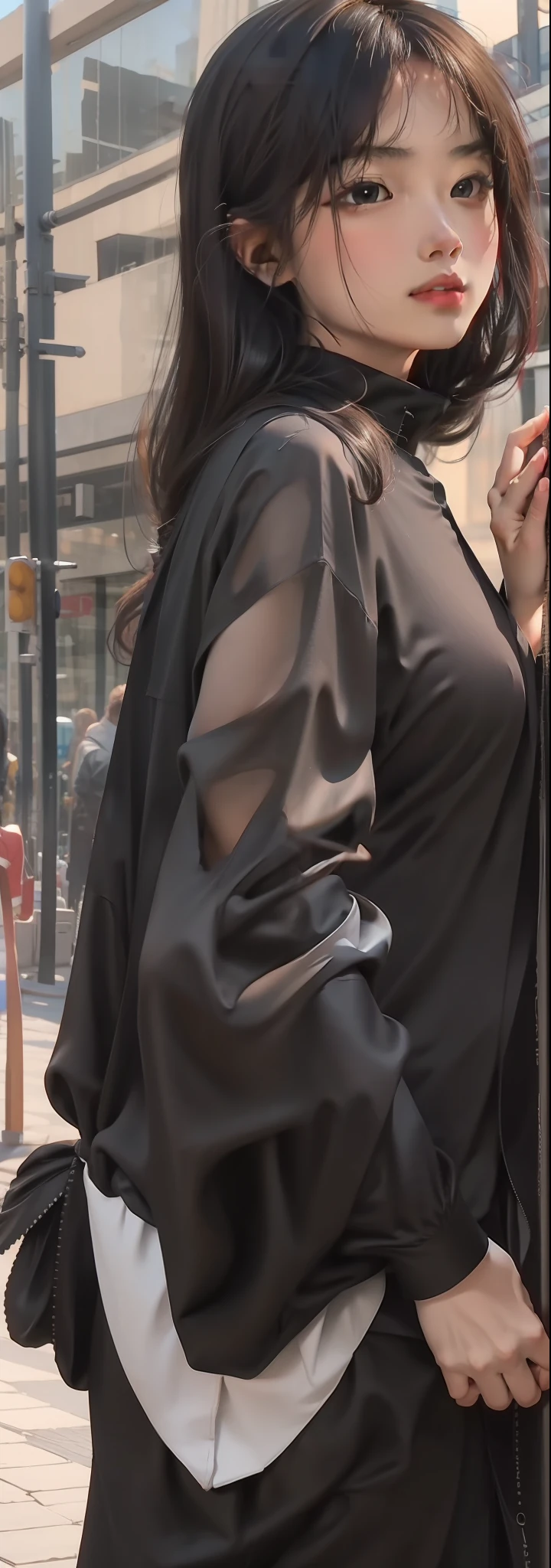 Masterpiece, best quality, black silk,