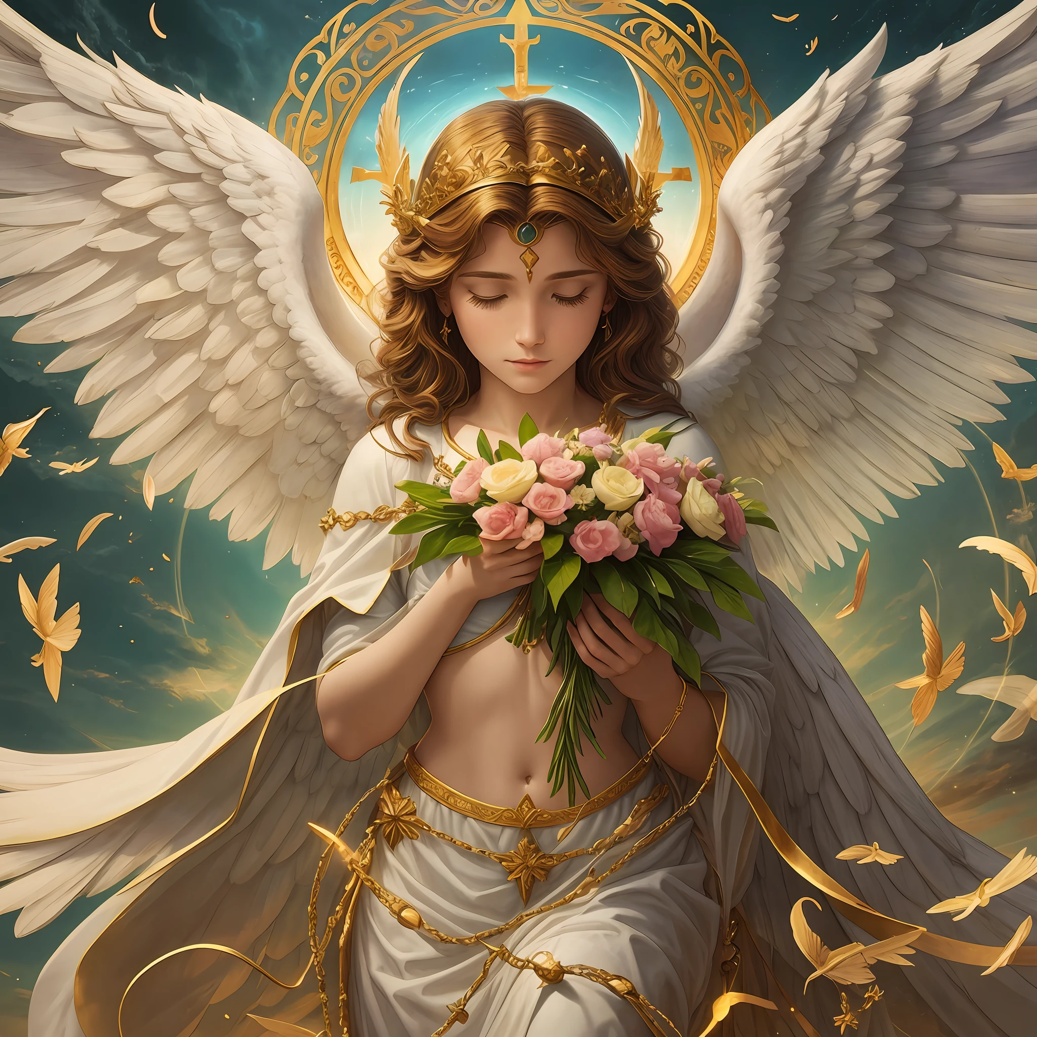 Archangel Raphael, sending healing, heavenly environment. Catholic prayer. --auto --s2