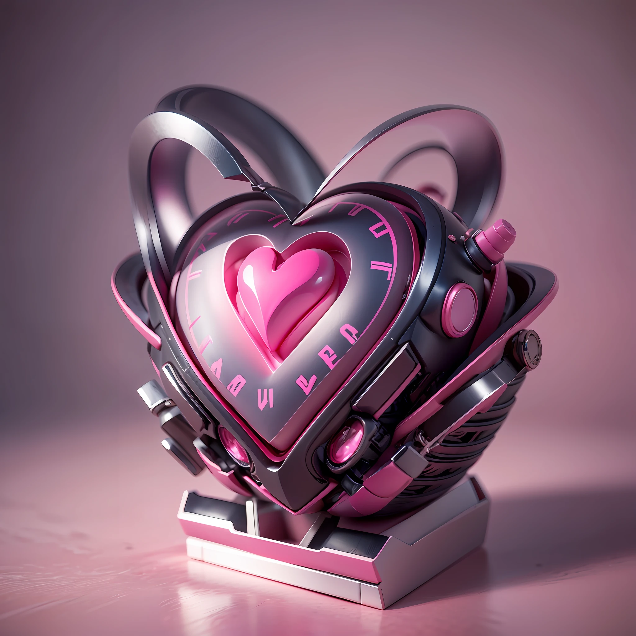 Amplify the heart, add pink, soften the material, cute style, high saturation
