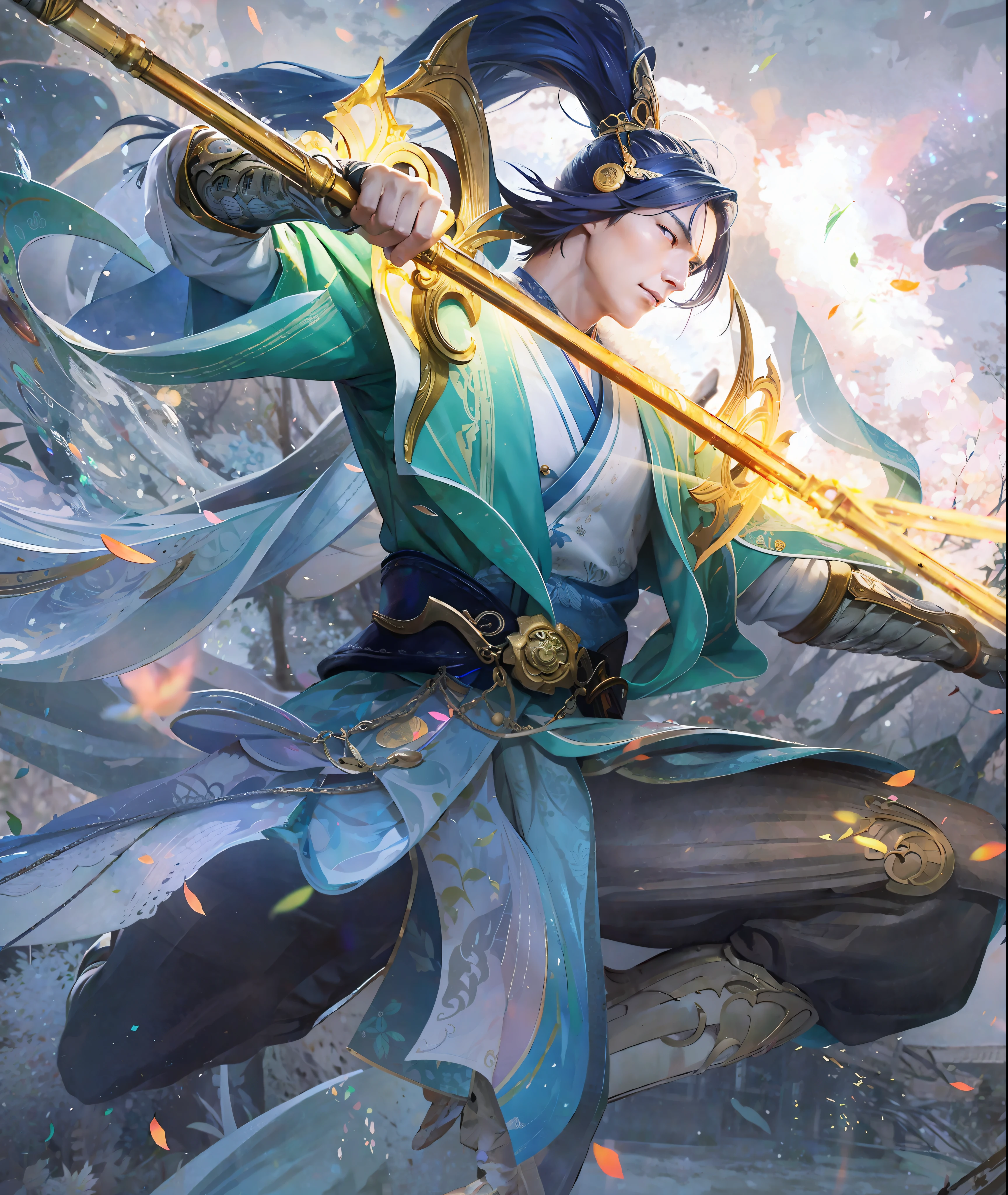 Make this realistic, korean man