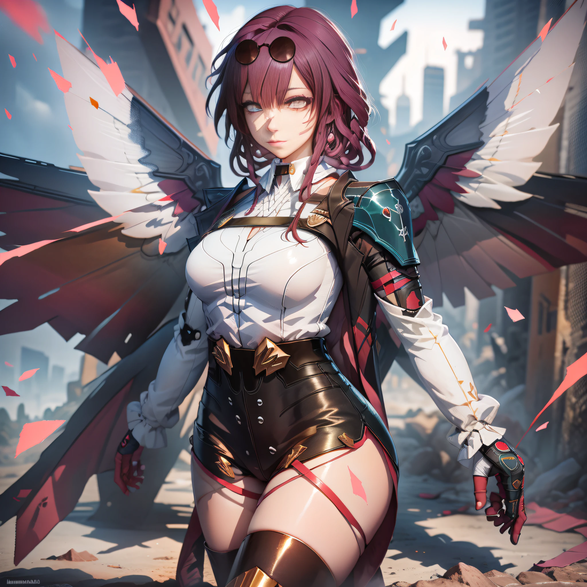 Mecha Battle Angel Wings Beautiful