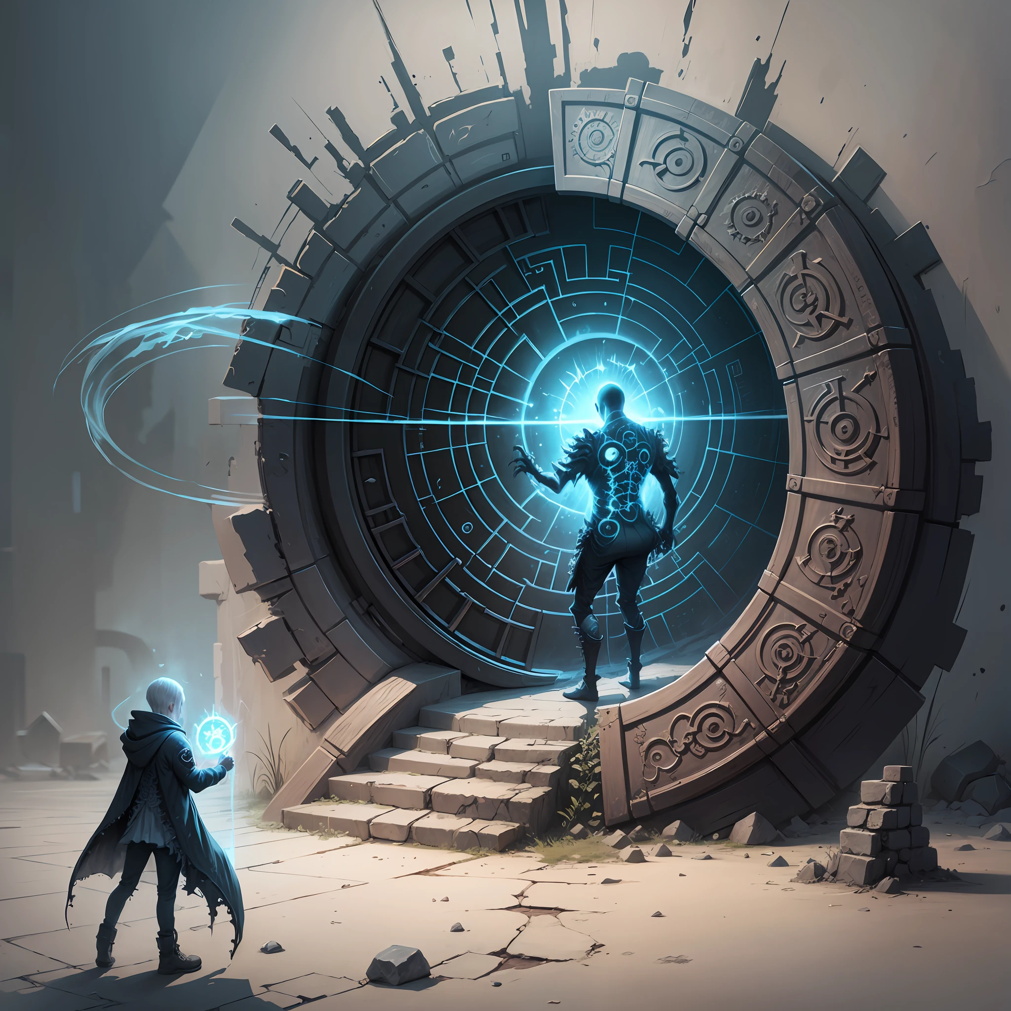 Necronomicon Sketch, portal --auto --s2