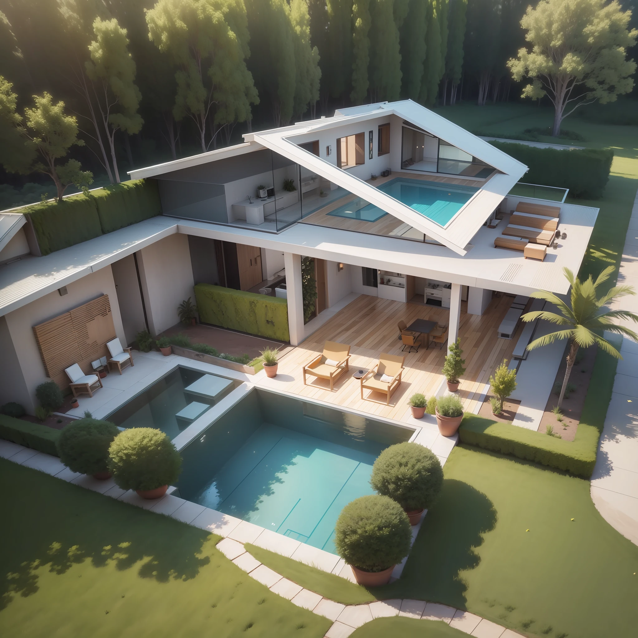 House of the Future, Ultra-Realistic, 4k.