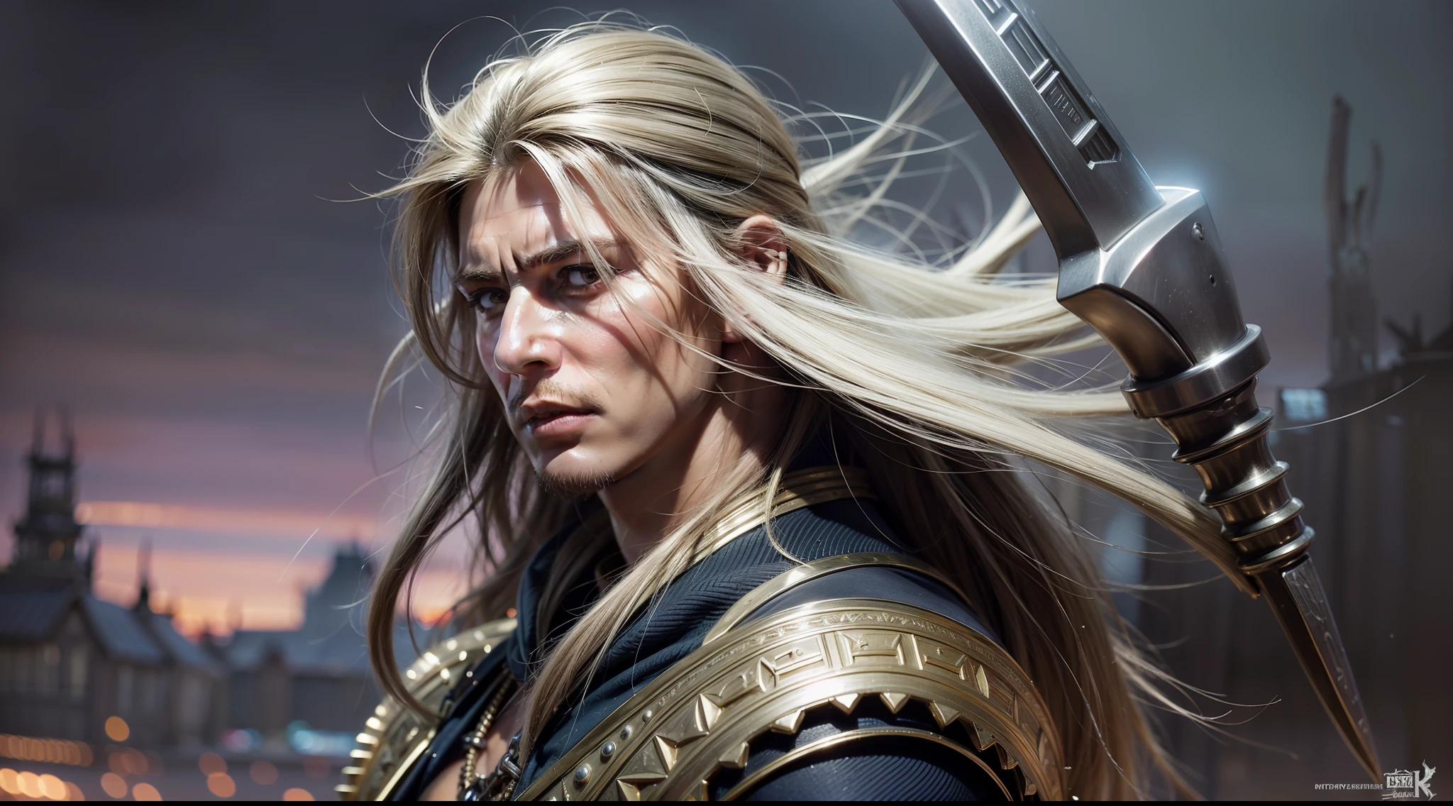 berserker full body portrait, D&D style, axe, man, muscles, photorealistic, highly detailed, art station, smooth, sharp focus, art by Michael Whelan, Artgerm, Greg Rutkowski and Alphonse Mucha, vibrant, photorealistic, realistic, dramatic, dark, sharp focus, 8K