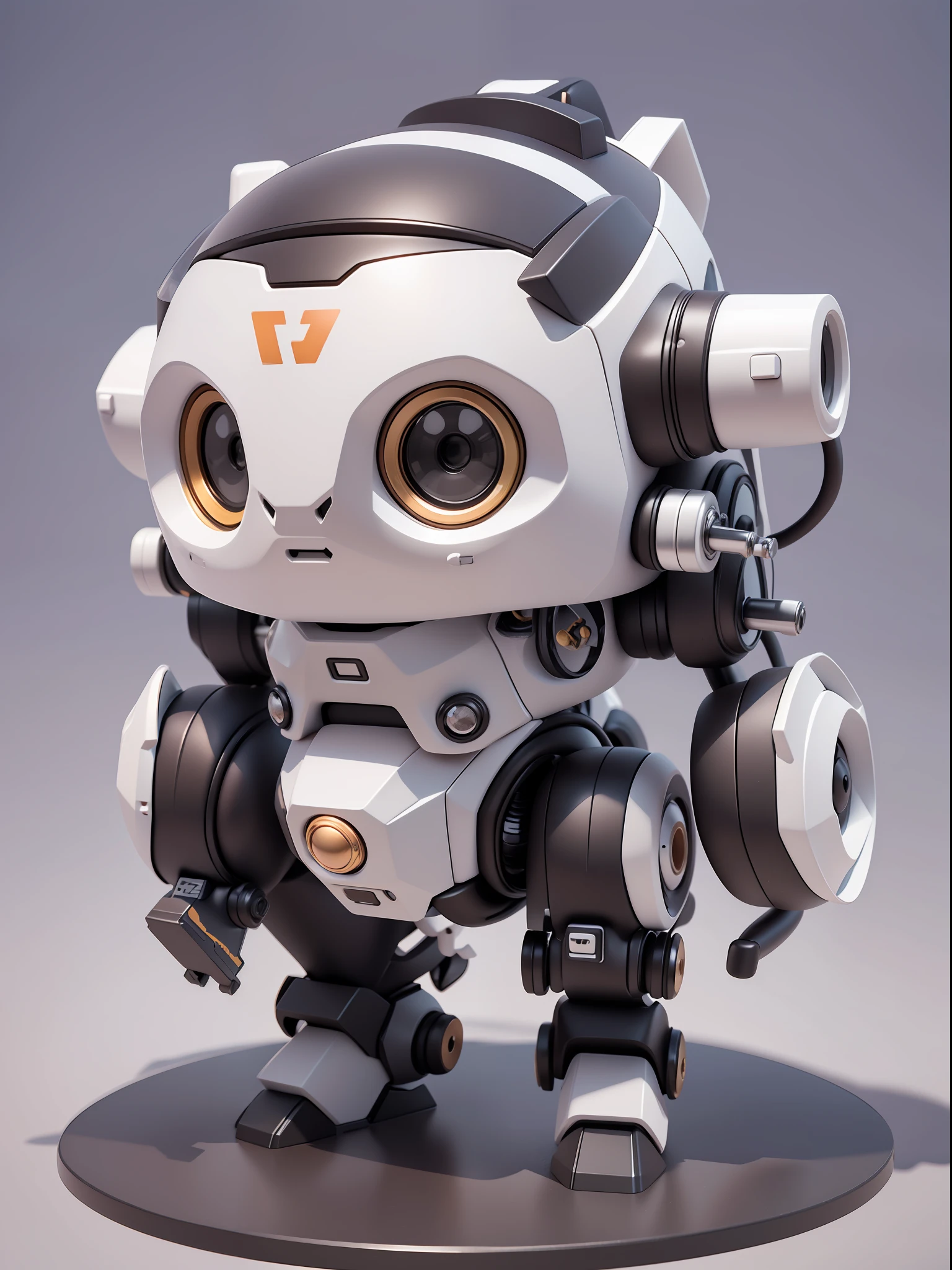 (Mechanical Cow: 1.331), (Cow Nose), (Mechanical Cow Tail), (Cow Nose Ring), Cute Style, Small, Big Head, 3D Rendering, ((Q Version)), Pokémon Style, Machine Style, Cinematic Texture, Figures, Pokémon, Movie Lights, Heavy Robotic Arm, Mechanical Belly, Mechanical Legs, Mechanical Feet, Mechanical Feeling, Background Surround Lightning, Lightning, Cool, Clean White Background, Ray Tracing, Premium Colors, Full Body 3D Model, Action, Stylish Blind Box Toys. (fill body:1.2)，chibi