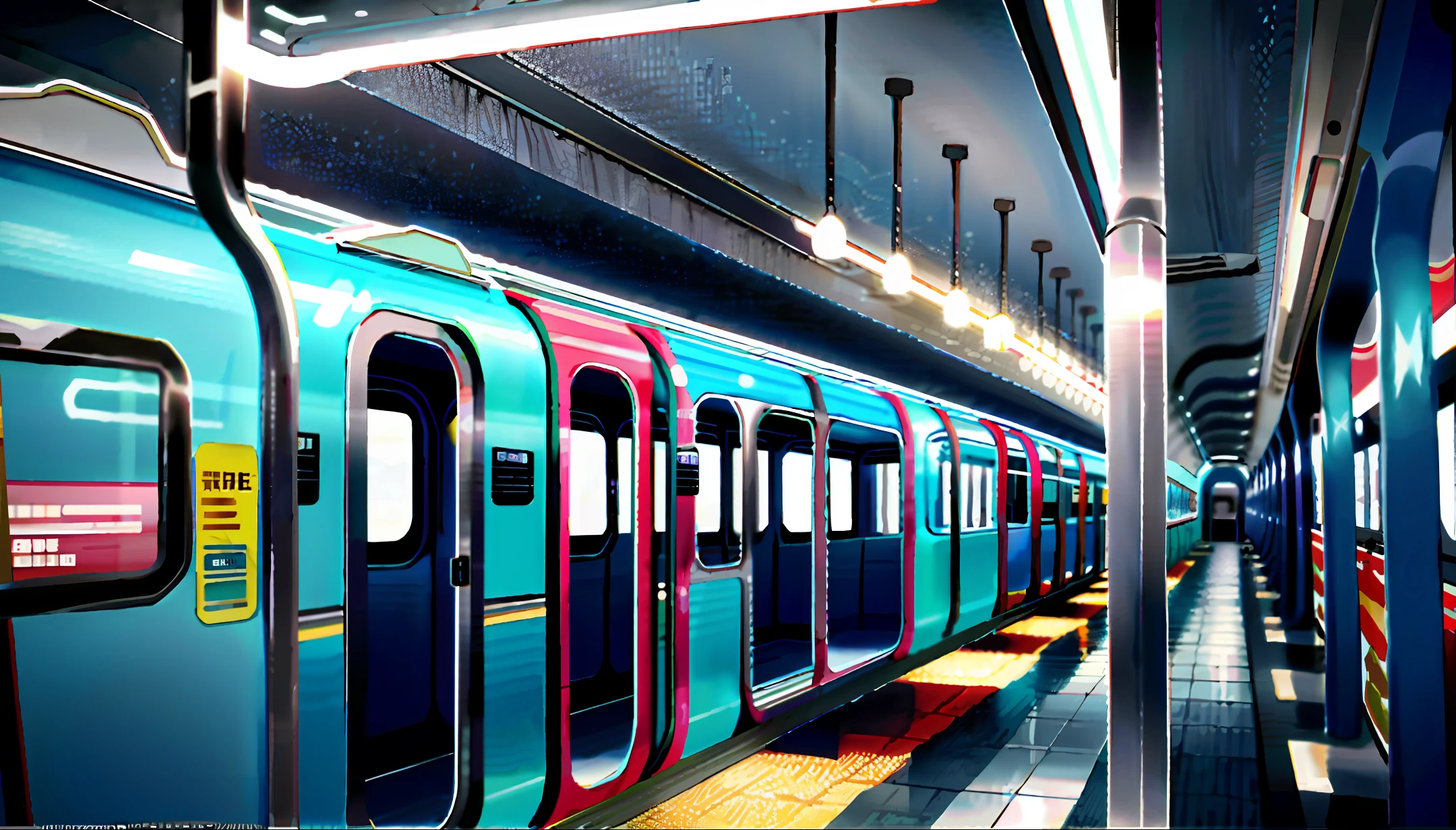 Metro, surreal