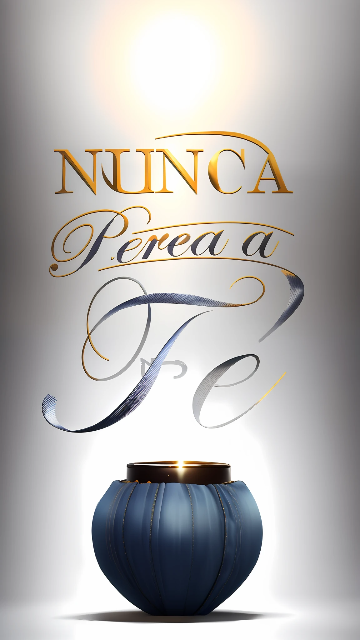 a closeup of a white poster and with black and white text 3d golden letters, with background in the form of a napkin with the ((texture of jeans)) , by Nándor Katona, by Noe Canjura, muy defined, by Beta Vukanović, unrea 5, by Lucebert, funereal, by Federico Uribe, nmm, by Almada Negreiros, lettering, 32k