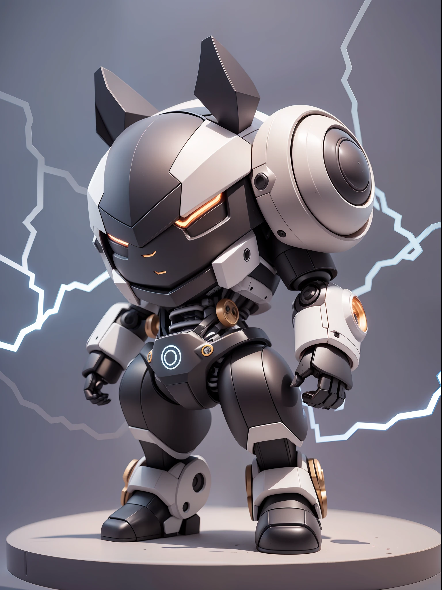 (Mechanical, Horse 1.331), (Mechanical Horse Tail), , Cute Style, Small, Big Head, 3D Rendering, ((Q Version)), Pokémon Style, Machine Style, Cinematic Texture, Figures, Pokémon, Movie Lights, Heavy Robotic Arm, Mechanical Belly, Mechanical Legs, Mechanical Legs, Mechanical Feeling, Background Surround Lightning, Lightning, Cool, Clean White Background, Ray Tracing, Premium Color, Full Body 3D Model, Action, Stylish Blind Box Toys. (fill body:1.2)，chibi