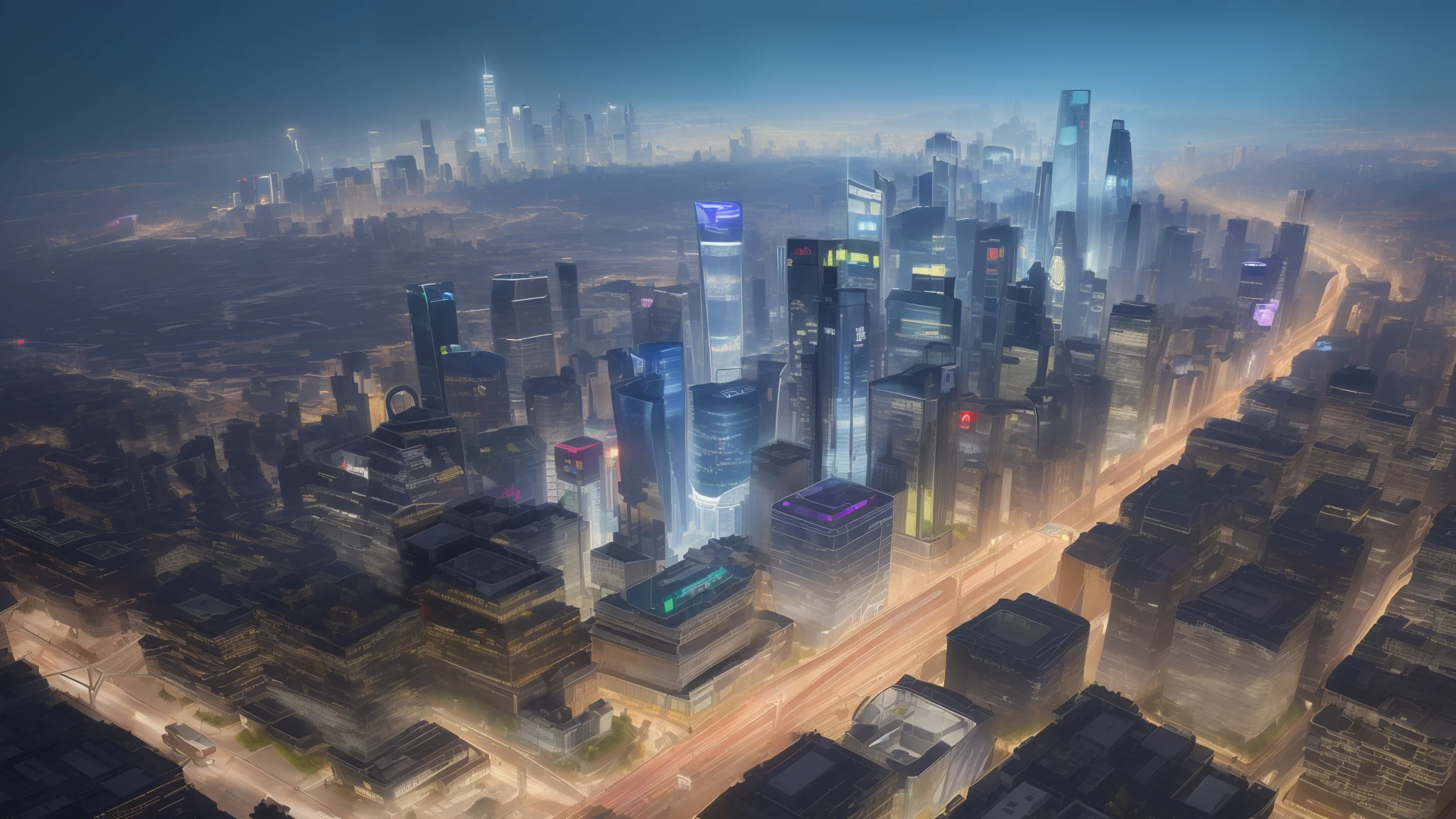 (((masterpiece, best quality, city:1, mini\(ttp\), miniature, isometric, landscape, in a cup))), cyberpunk city, futuristic:1, multiple levels, overcast, night, flying cars, floating ads, neon lights, lights, cityscape:0.9, clear, cloudy:0.25, moonlit