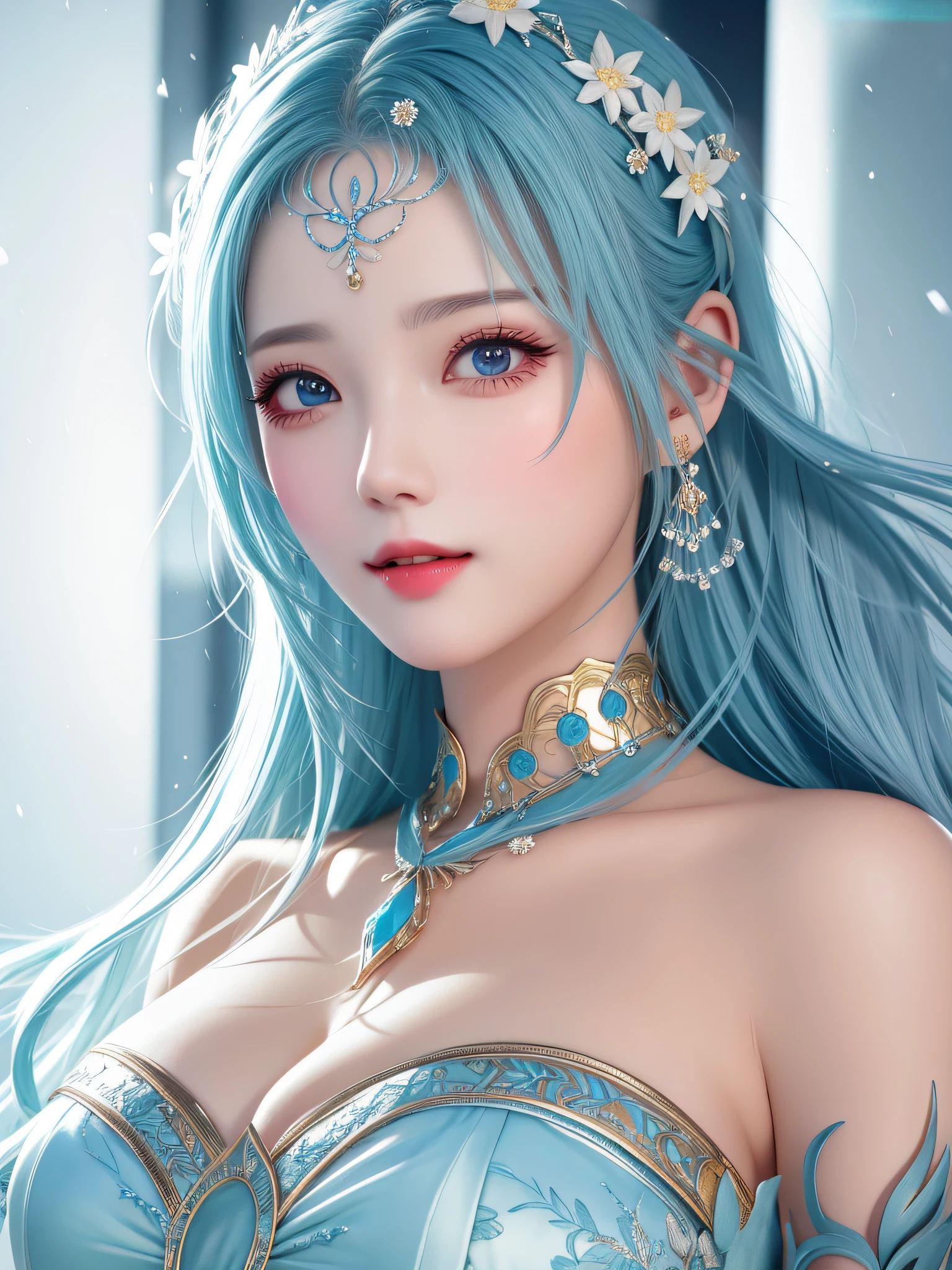 Mature, high and cold, face portrayal, stunning beauty