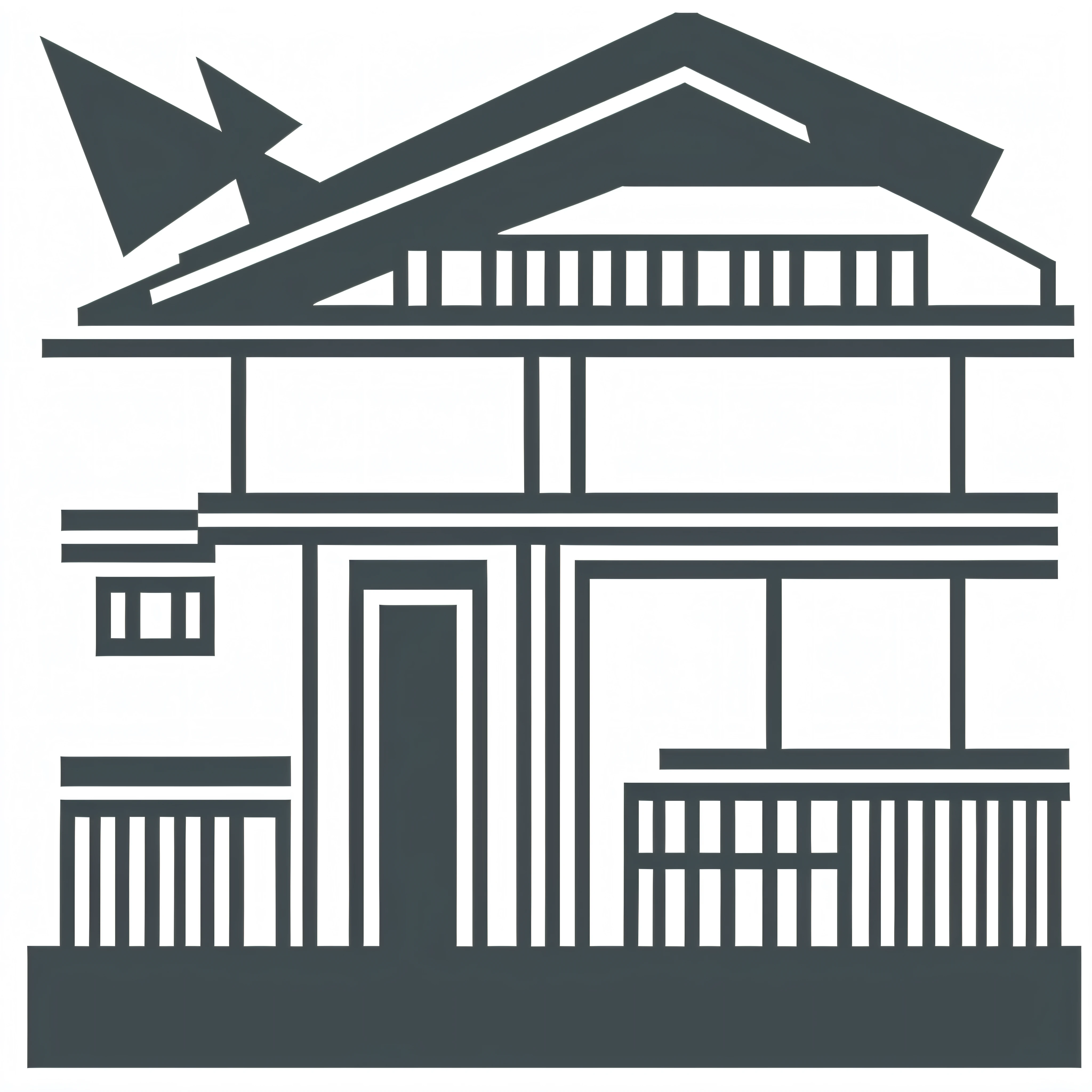 Court building icon (white background: 1.3), airplane