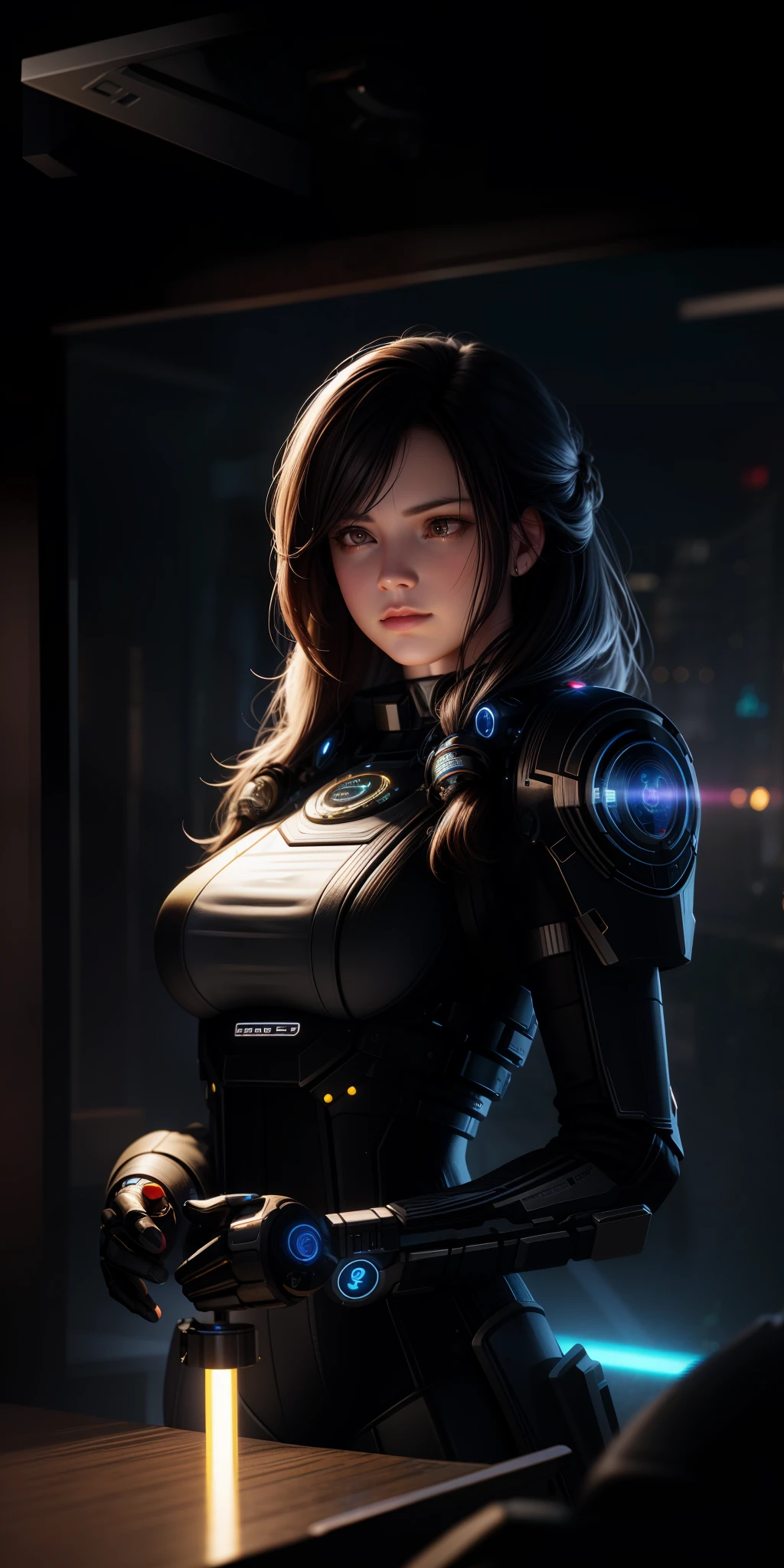 Majestic, Cyberprep, amigurumi, portrait, Zbrush rendering, motion blur, interactive, clean colors, Dreamcore, flashlight lighting, realistic dramatic lighting, highly detailed environment, cinematic quality, Redshift rendering, 4k