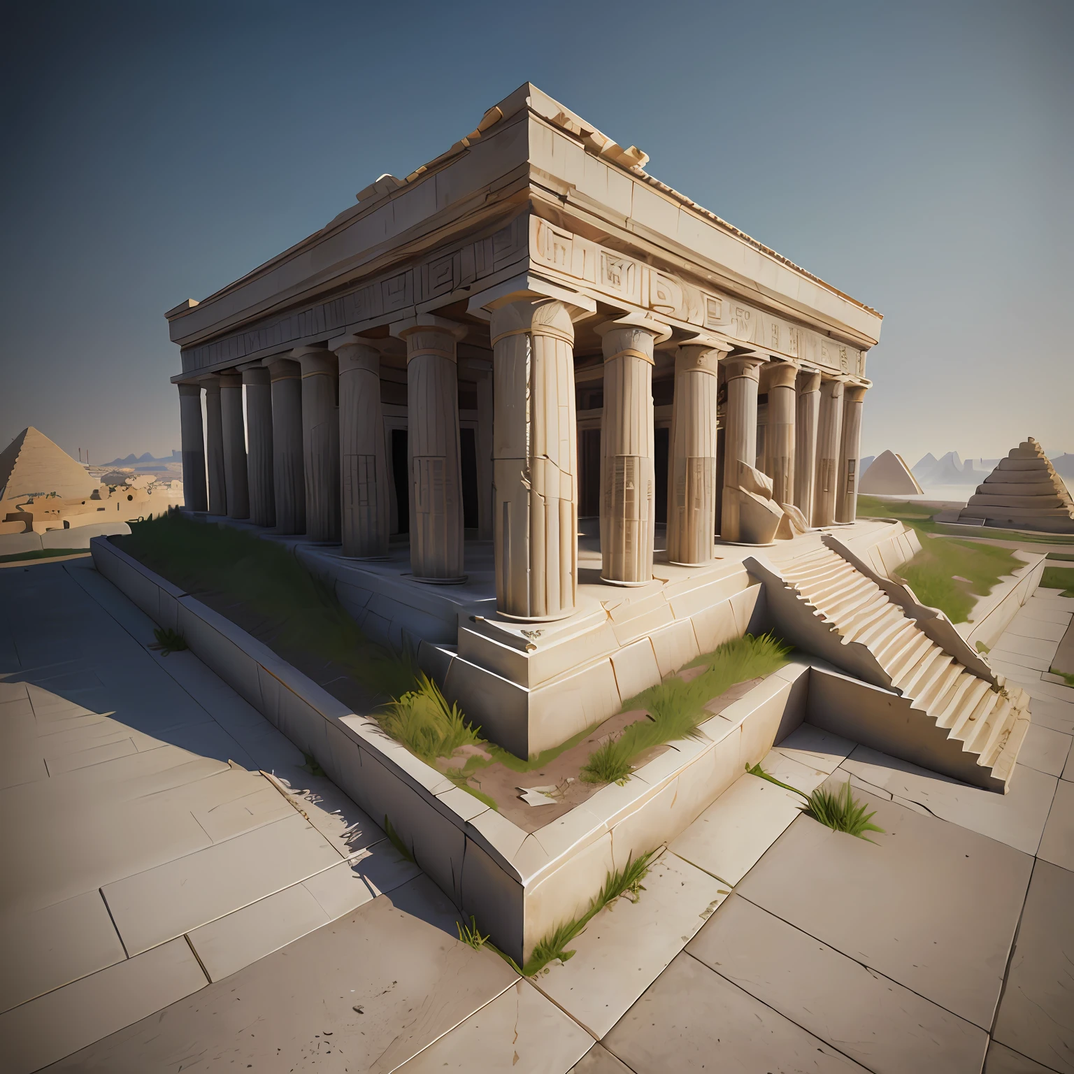 Tromp Greek style