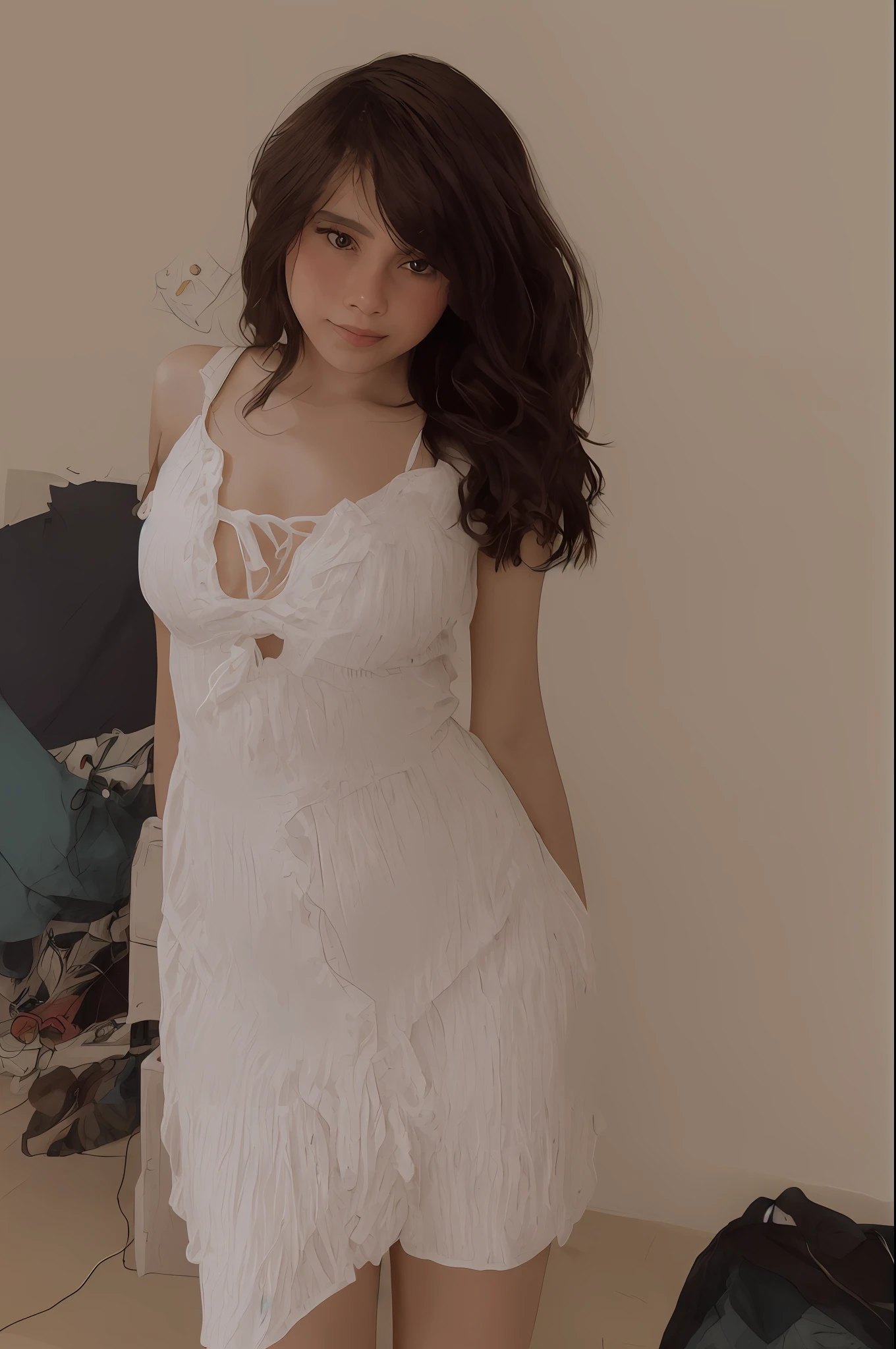 (8k, RAW photo, best quality, masterpiece: 1.2), (realistic, photorealistic: 1.37), 1 girl, 32 years old, female, Tokyo cityscape, night, professional lighting, photon mapping, radiosity, torn, large, pure white and very small knitted with protruding tips, protruding areola, clearly visible pubic shape, gal, many eyelashes, Lame on the eyelids, pitch black lip, black heels pitch, pubic hair, bristles of the lower abdomen, slender, open groin, are large and prone to spill out of the bra, pubic hair is very large, pubic hair is very protruding,