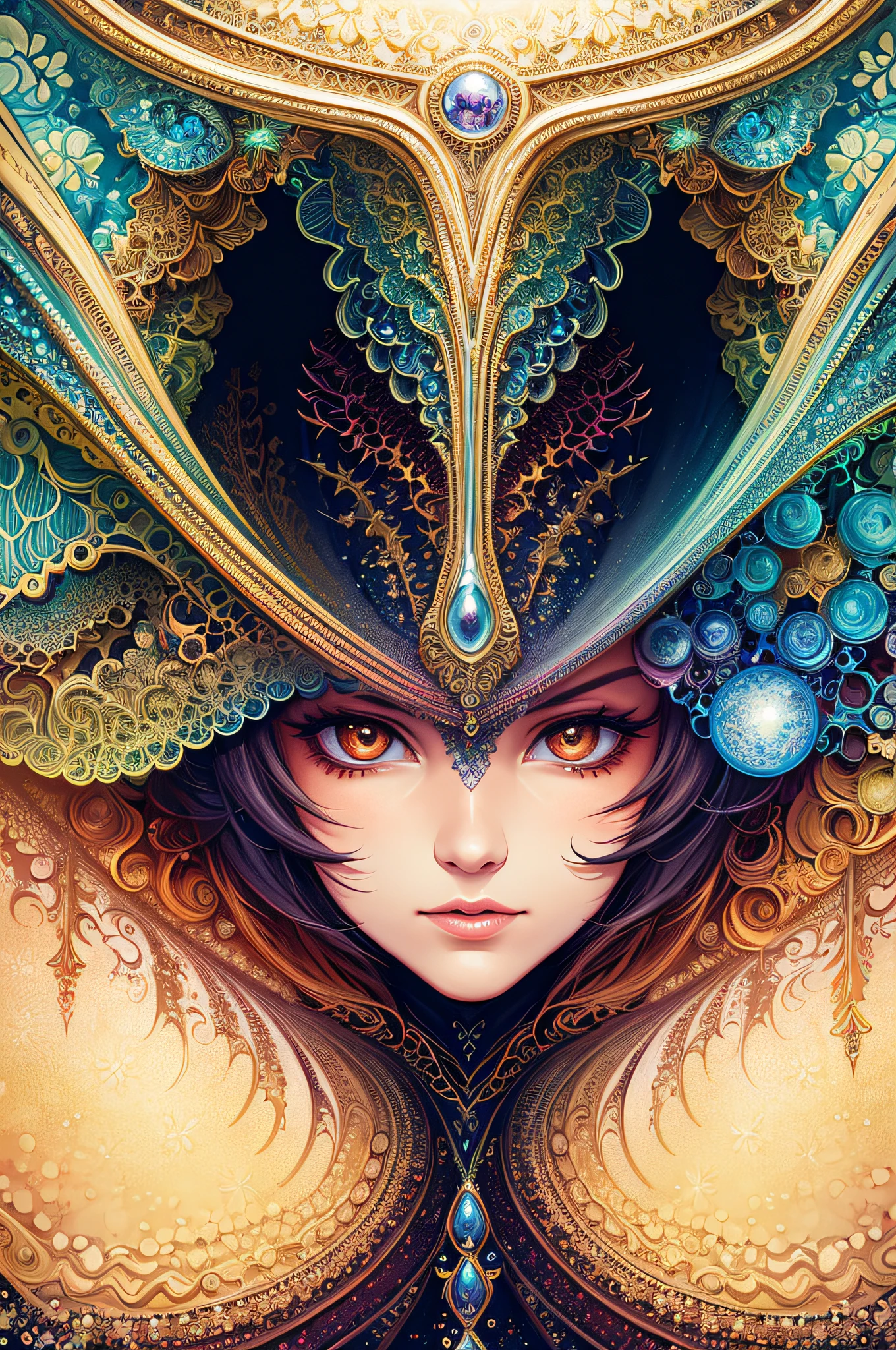 (masterpiece, top quality, best quality, official art, beautiful and aesthetic:1.2), (1girl), extreme detailed,(fractal art:1.3),colorful,highest detailed