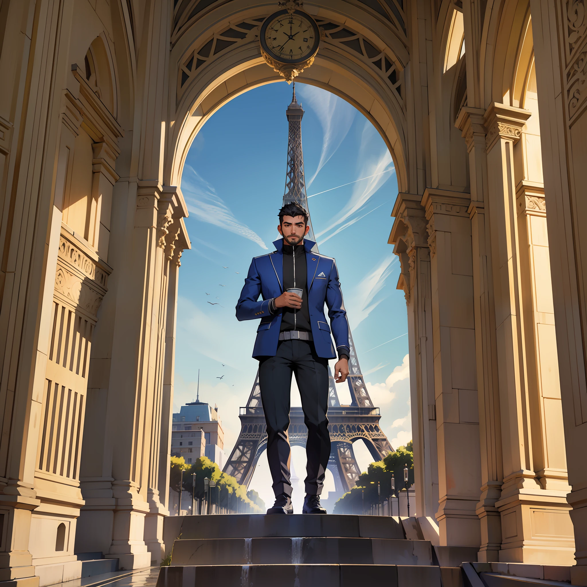 Man in jacket standing in front of deeiffel tower, Caio Santos, David Rios Ferreira, Amr Elshamy, Andres Rios, taken in early 2020, Victor Maristane, Mohamed Chahin, about 1 6 years, Icaro Carvalho, Aykut Aydogdu, Avatar for website --auto --s2