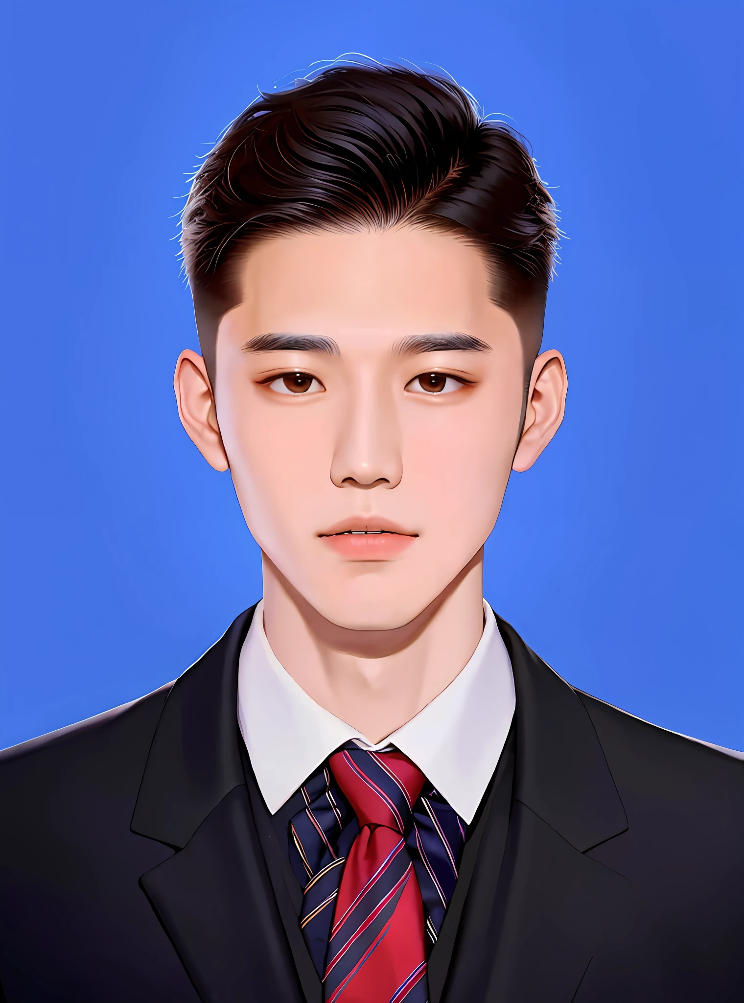 arafed image of a man in a suit and tie, li zixin, jinyiwei, yanjun chengt, cai xukun, wenjun lin, yihao ren, xintong chen, steve zheng, qichao wang, zezhou chen, yangjun chen, ryan jia, qifeng lin, mingchen shen, pengzhen zhang
