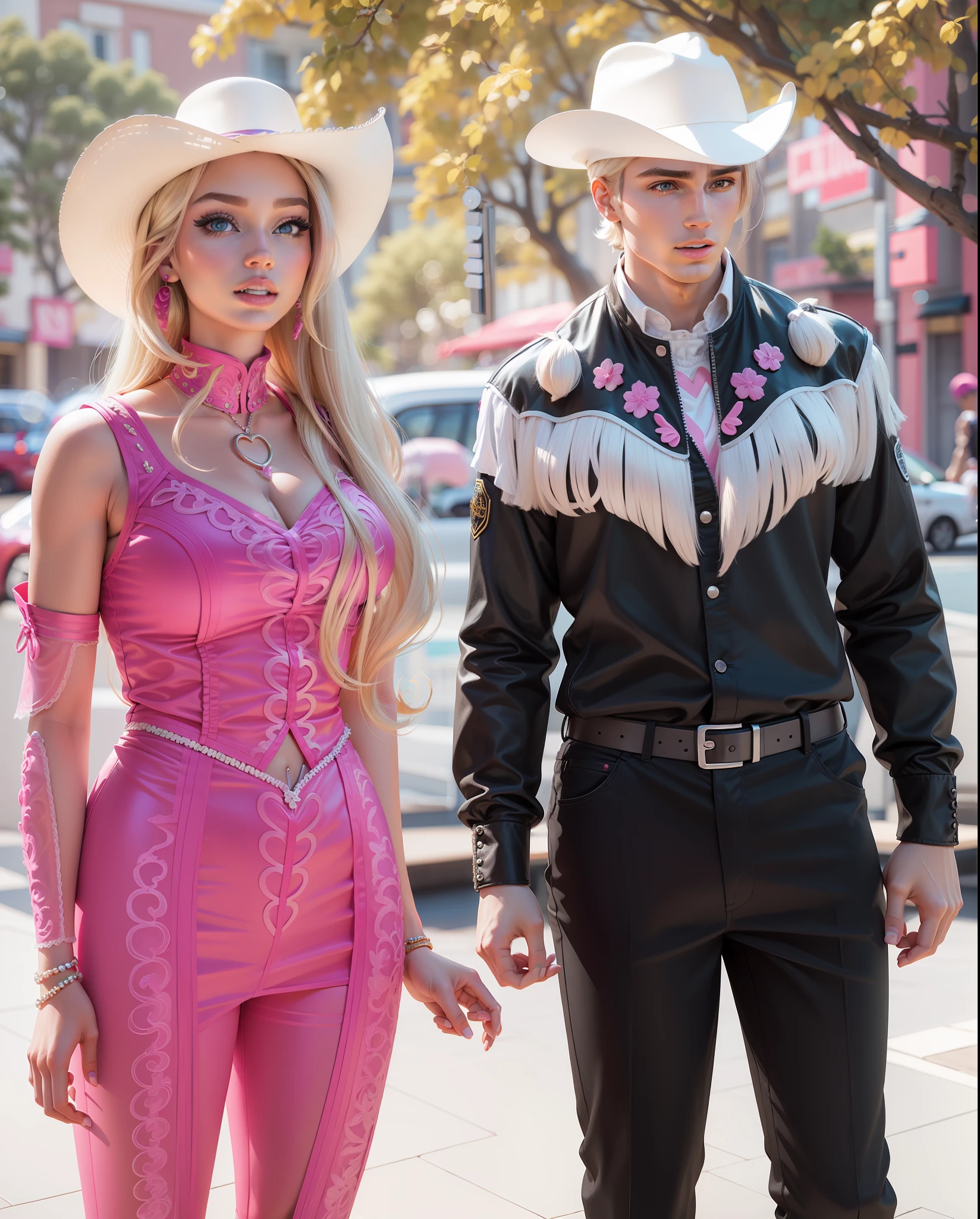 Barbie e ken live in action.