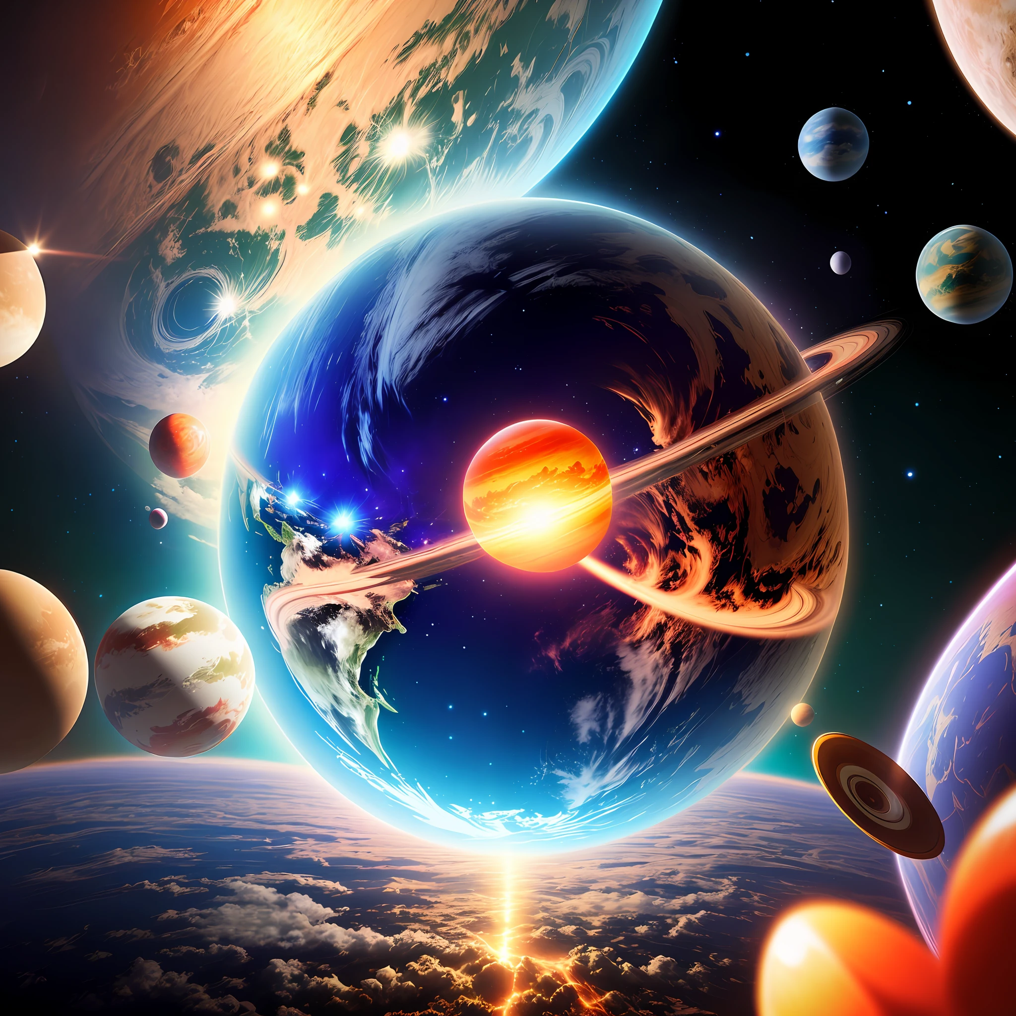 create a image with our planets
