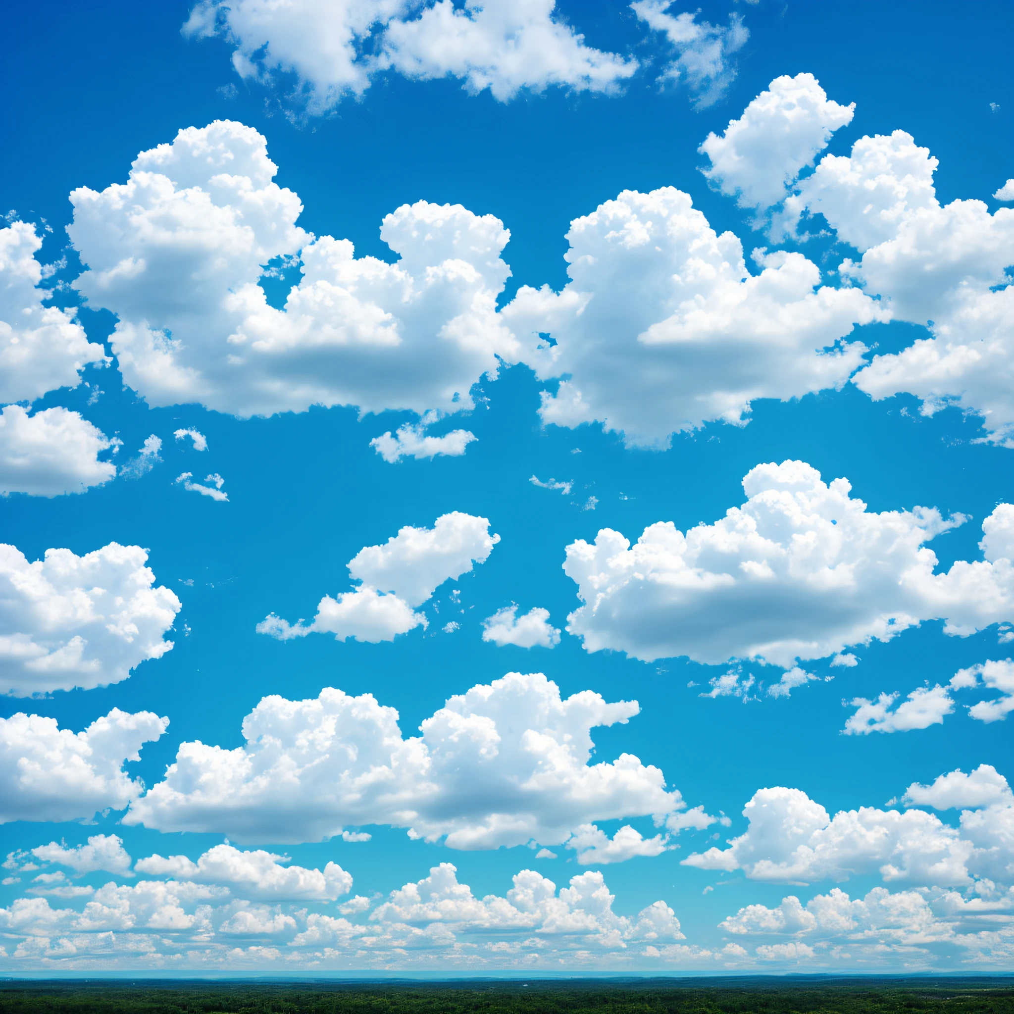 Beautiful sky and clouds, light blue sky. 8K, cartoon style,