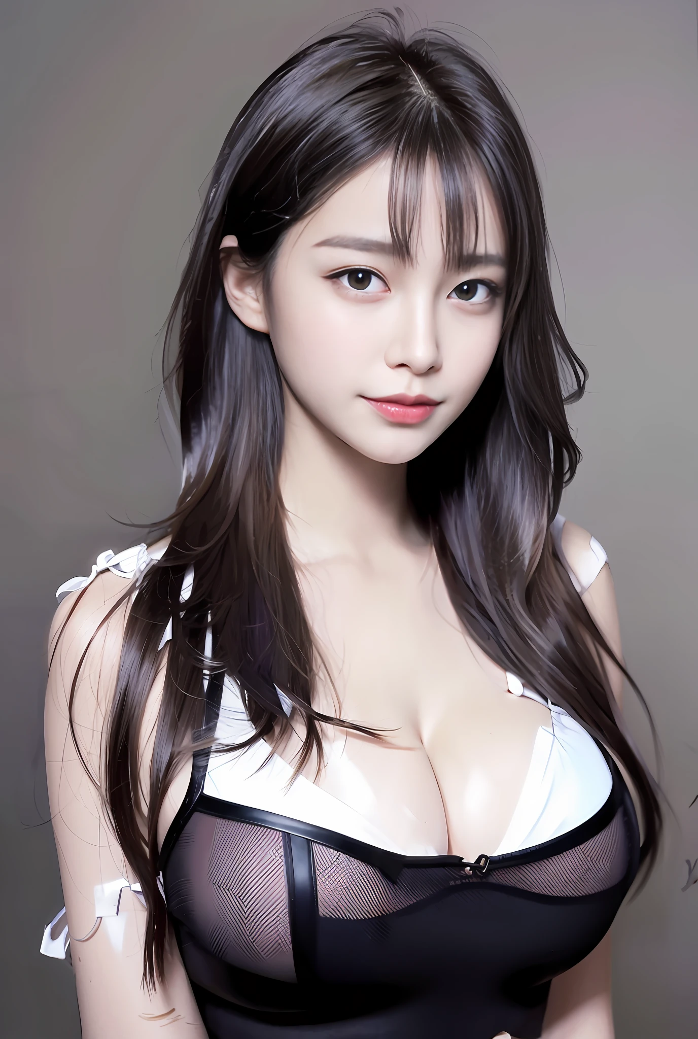 white sheer little bikini, bikini, swimsuit, sheer swimsuit, big, lower breasts visible, sexy,