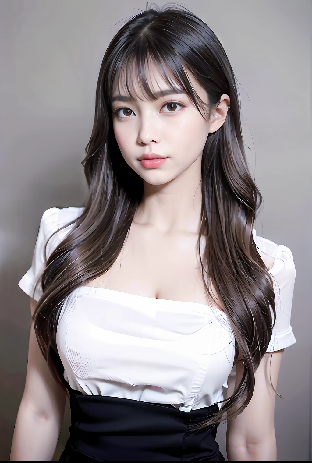 Long haired arafe asian woman in white sheer little bikini swimsuit and white sheer pants swimsuit, beautiful korean woman, gorgeous young korean woman, beautiful young korean woman, korean girl, portrait of female korean idol, jae young nam, larisa manoval, korean woman, asian girl with long hair, hwangseong, korean artist, choi hong-hwa